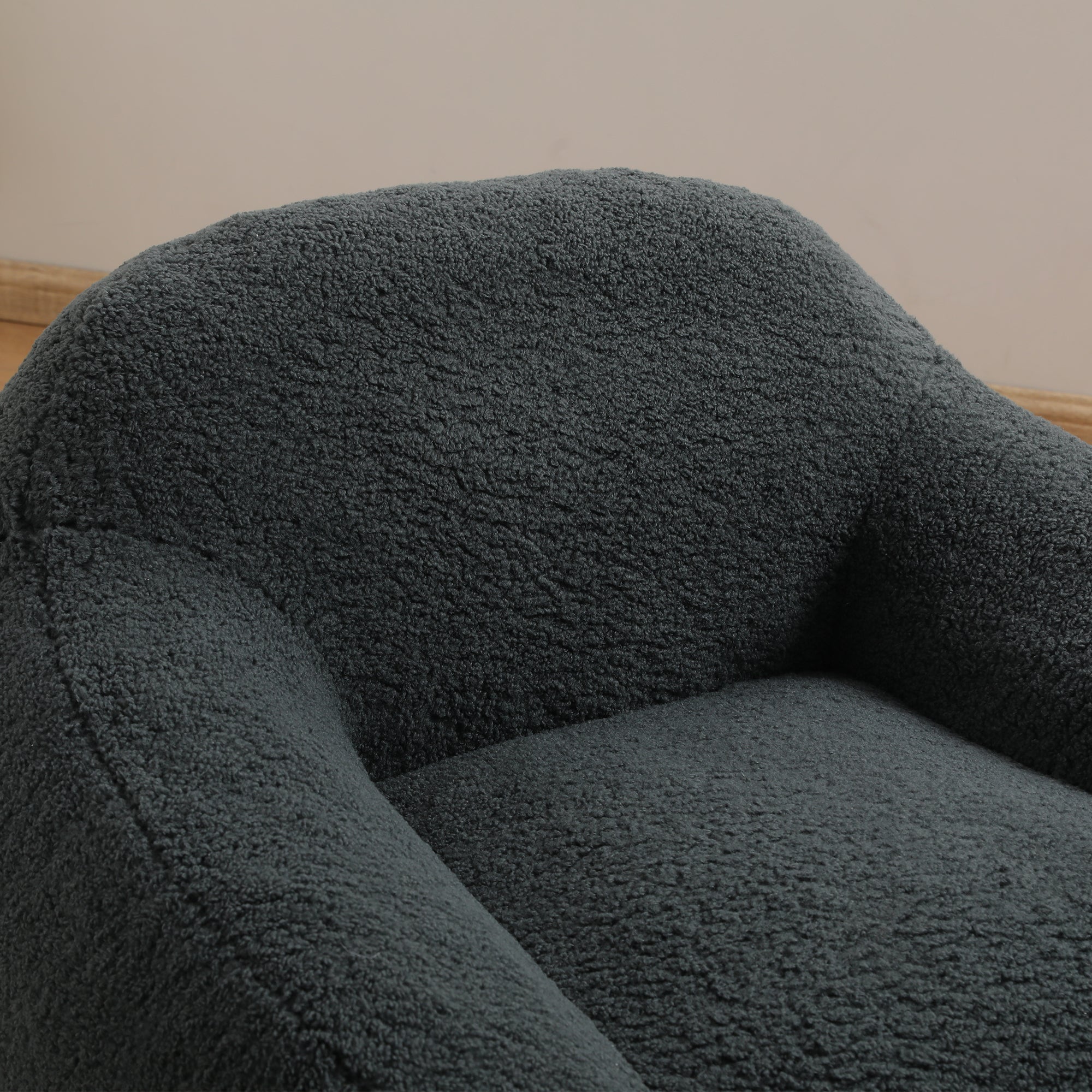 Oversized Teddy Memory Foam Bean Bag Chair