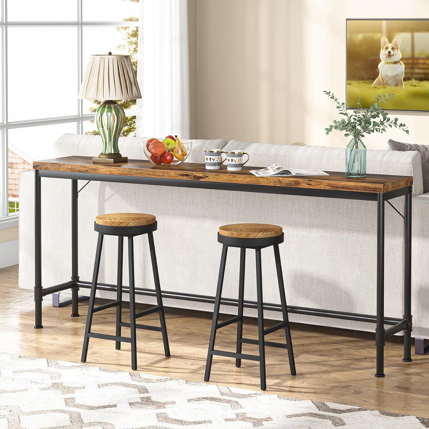 Linwood Industrial Console Table