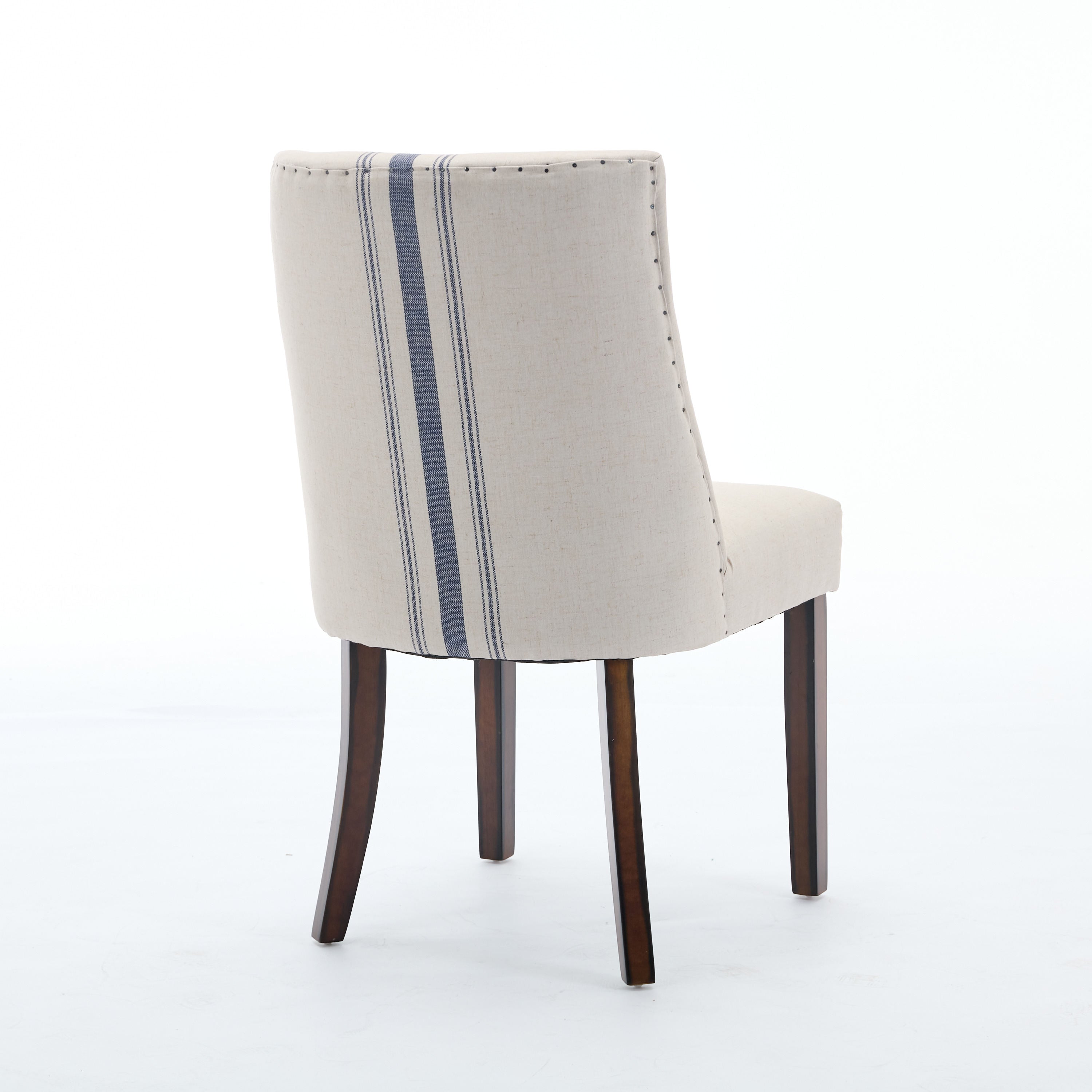 Hearthwick Striped Upholstered Dining Chair, Set of 2