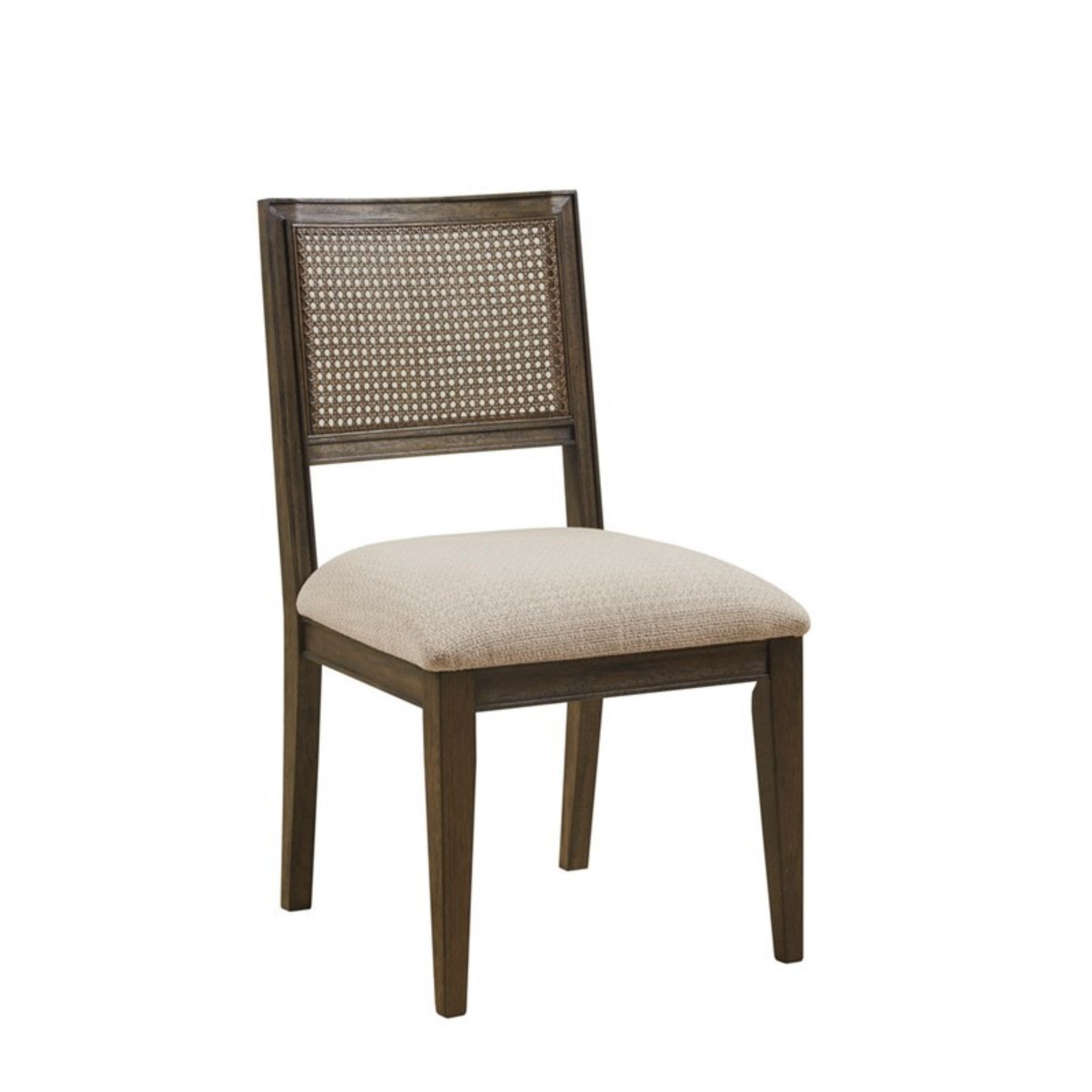 Hearthfield Rattan Armless Dining Chair, Set of 2