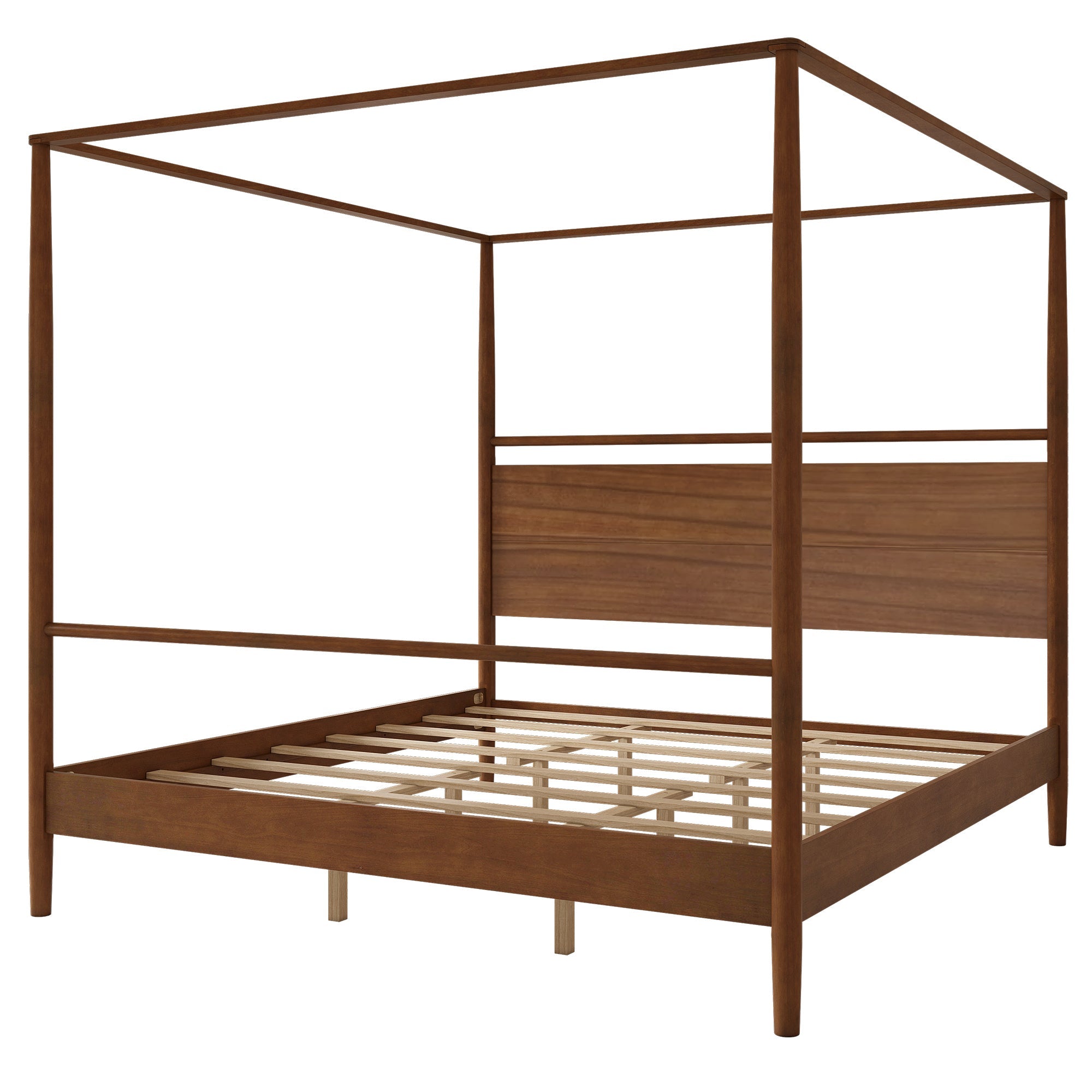 Solid Wood Canopy Bed