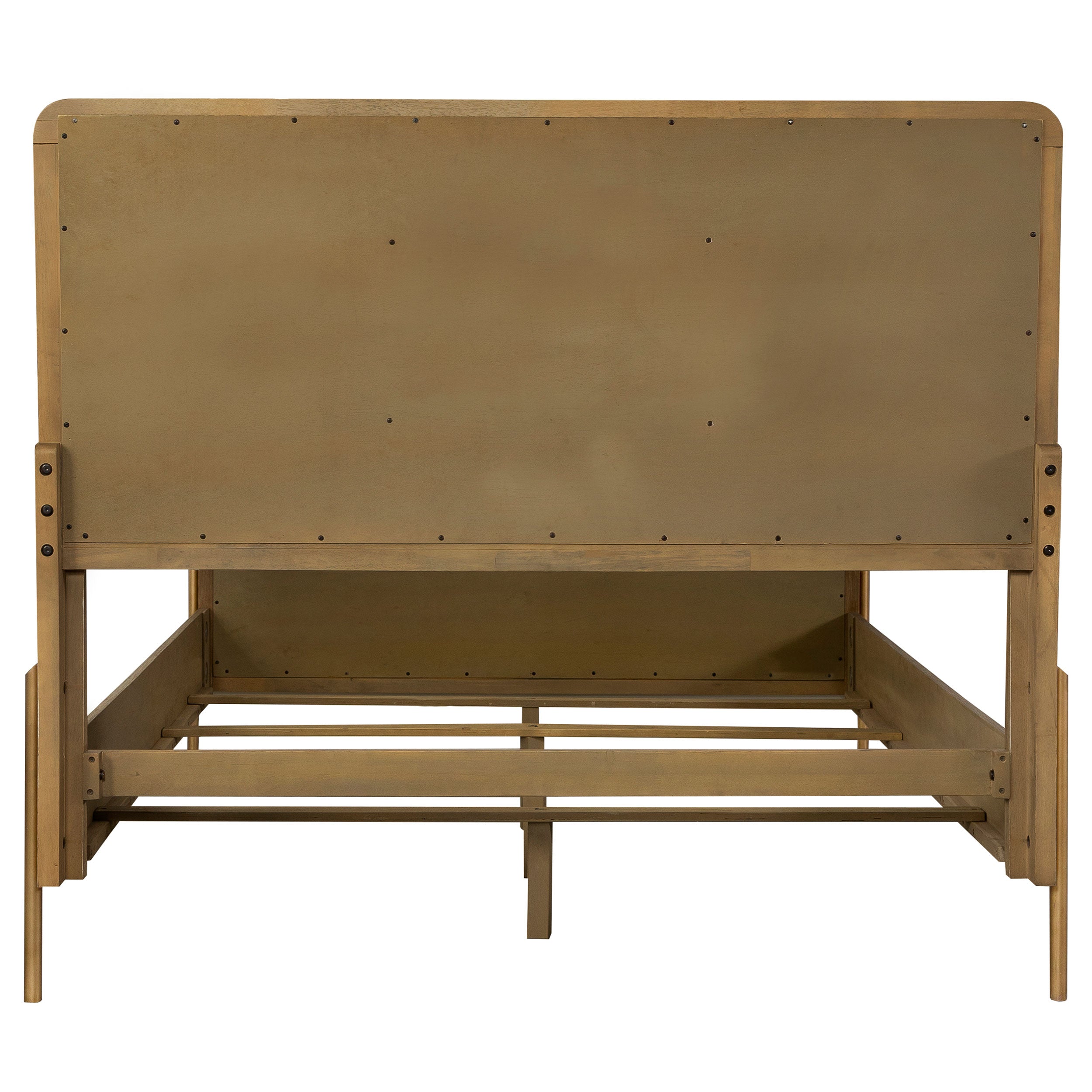 Stevie  Natural Cane Panel Bed