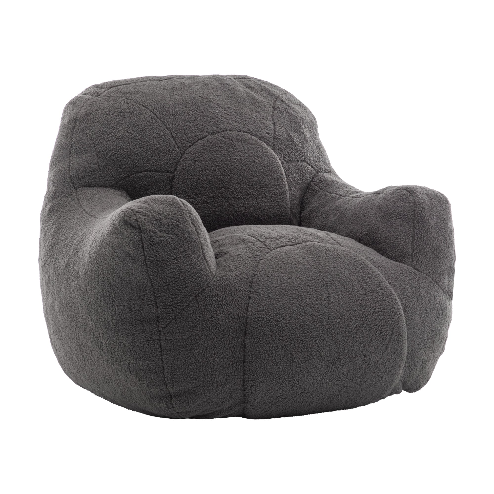 Tufted Memory Foam Bean Bag Chair