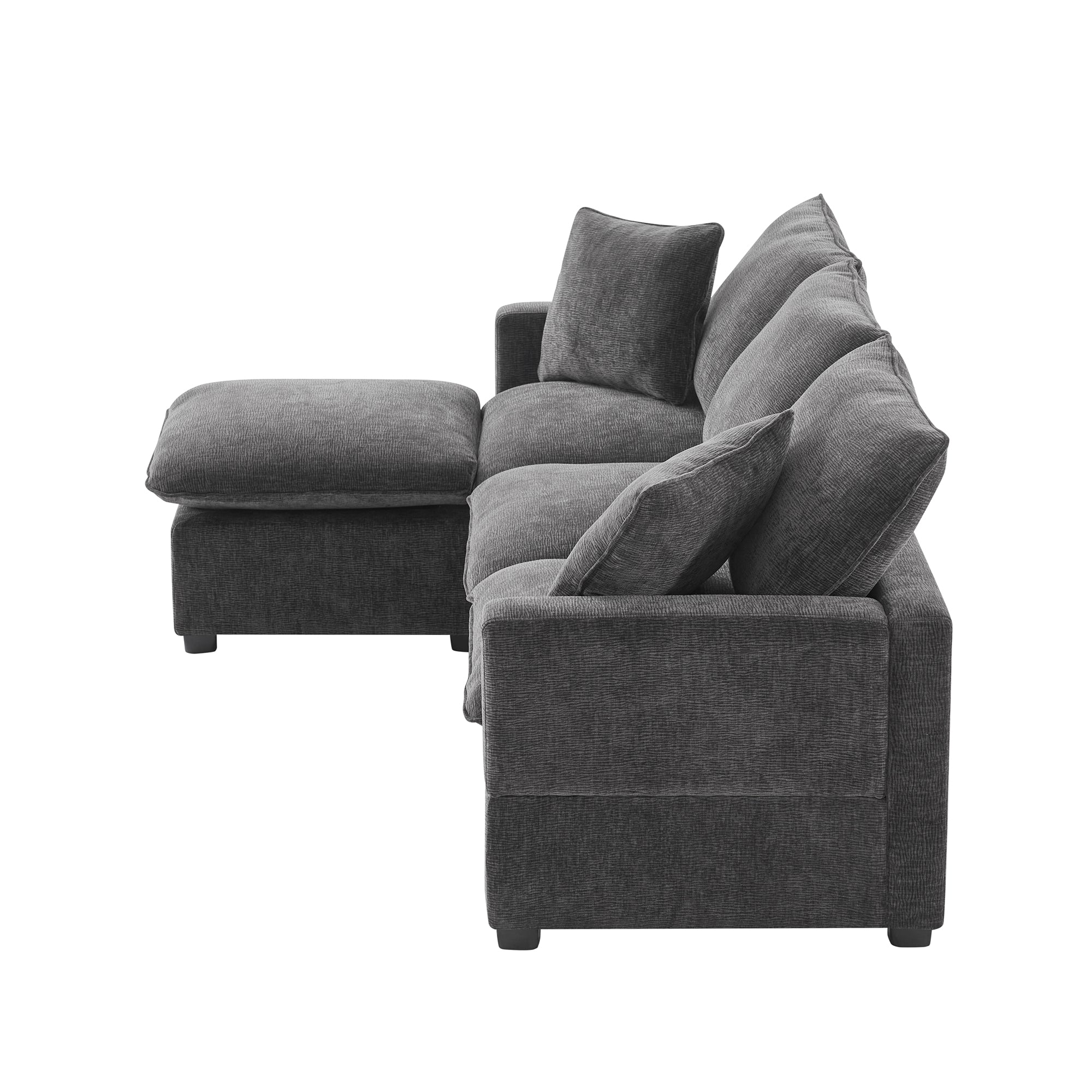 Chenille Modular L-Shape Sofa