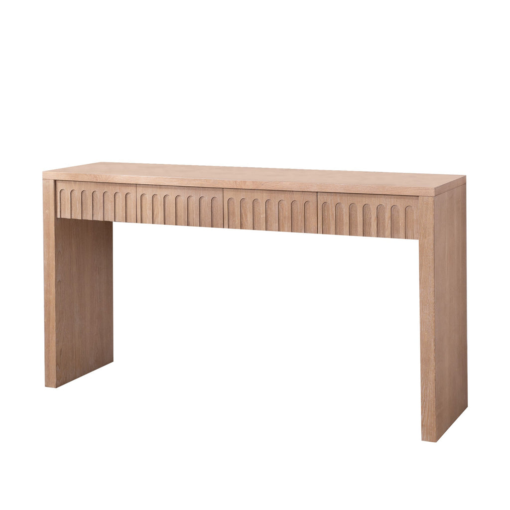 Modern Console Table with 4 Drawers