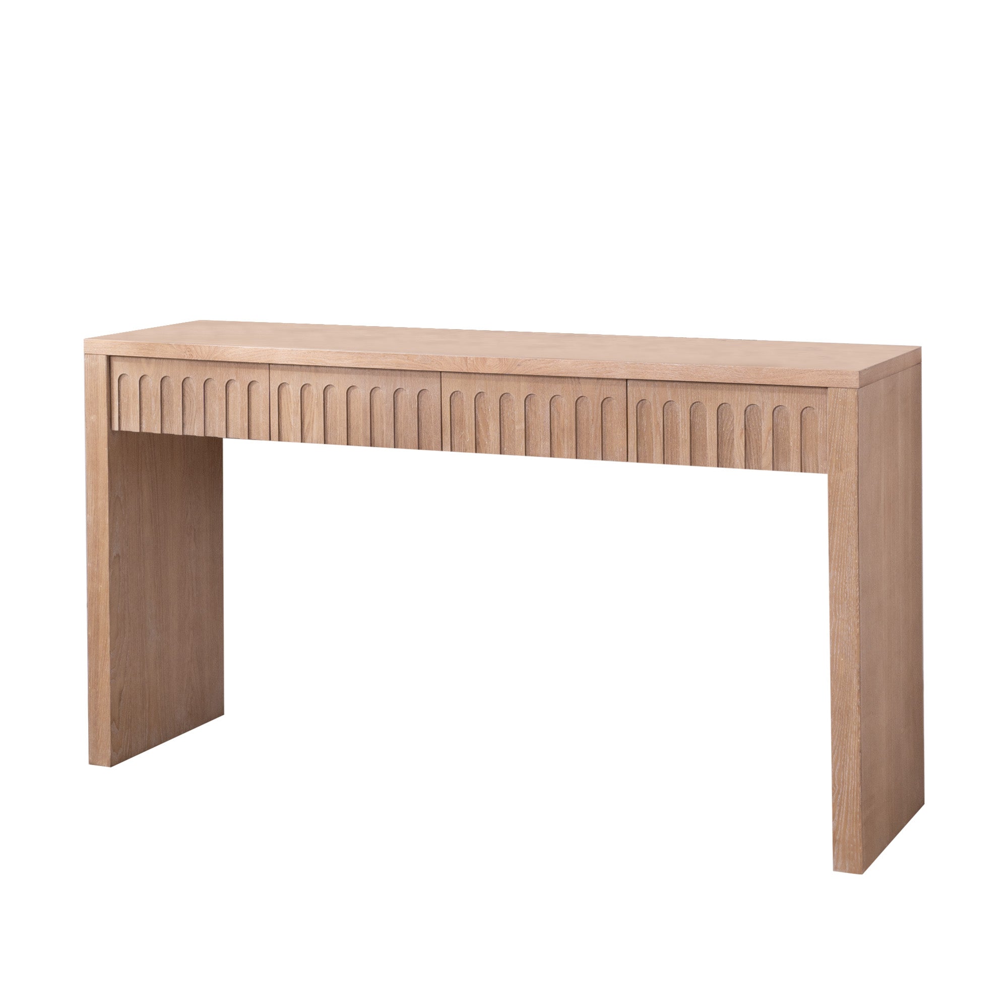 Modern Console Table with 4 Drawers