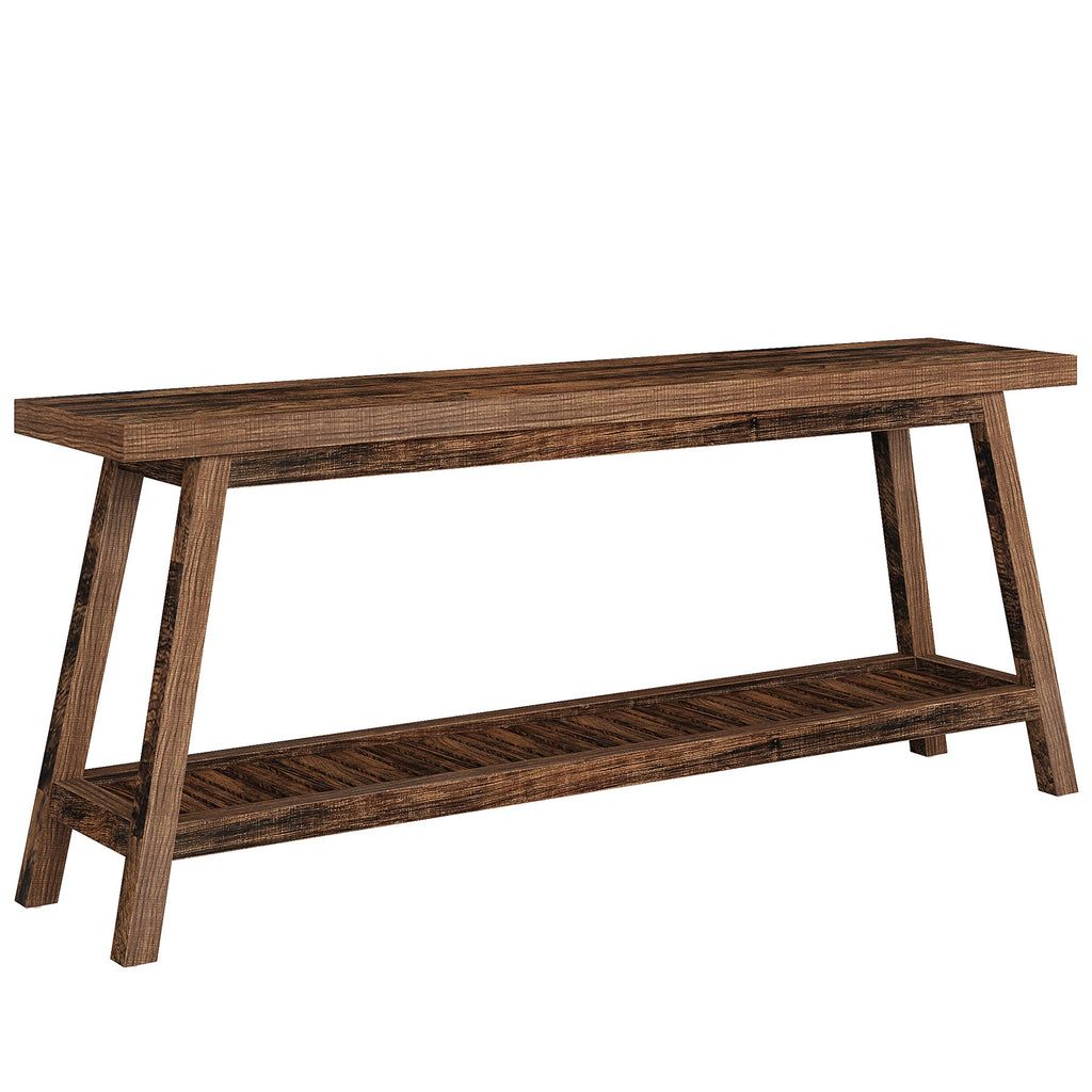 Marleton Solid Wood Modern Farmhouse Console Table