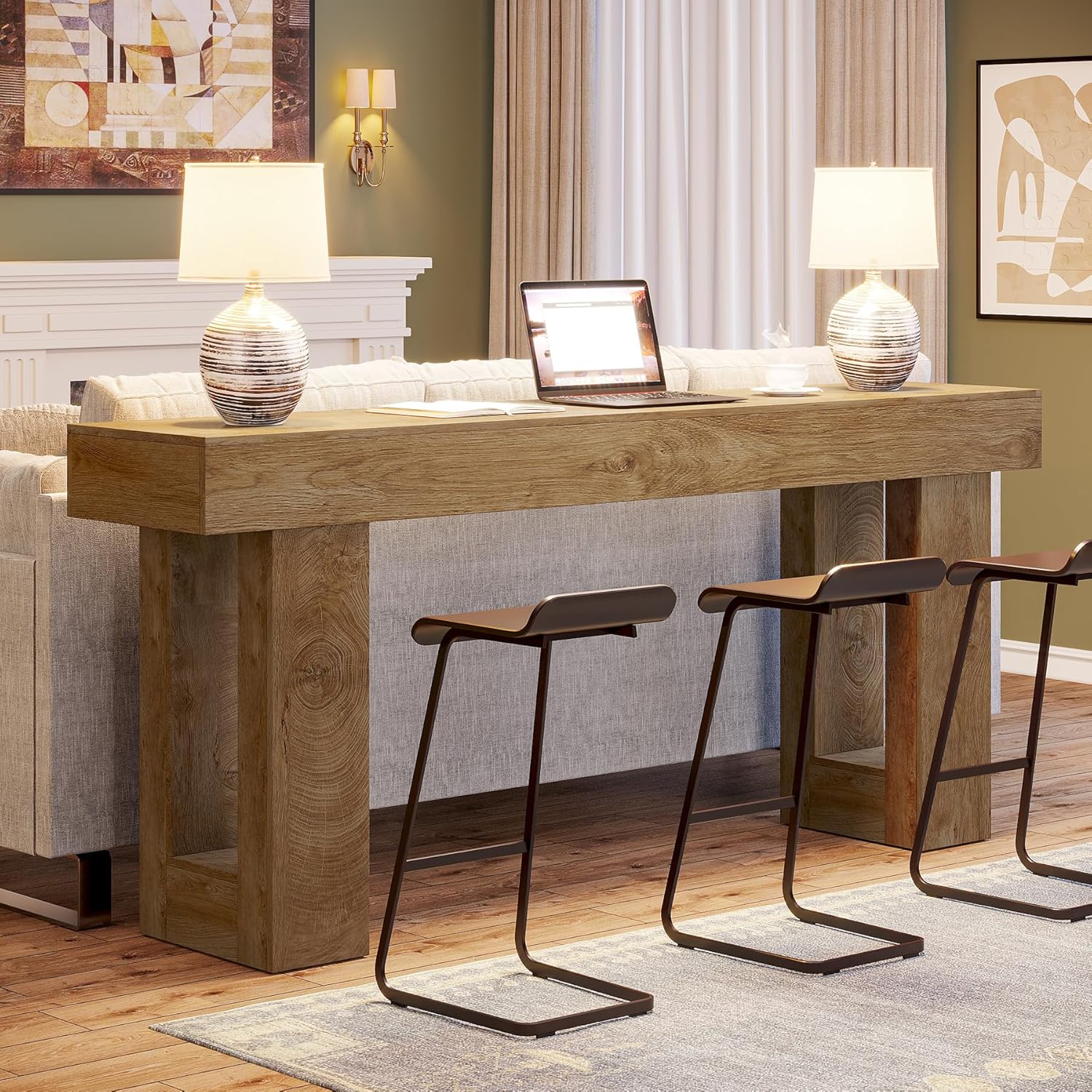 Hearthford Farmhouse Console Table
