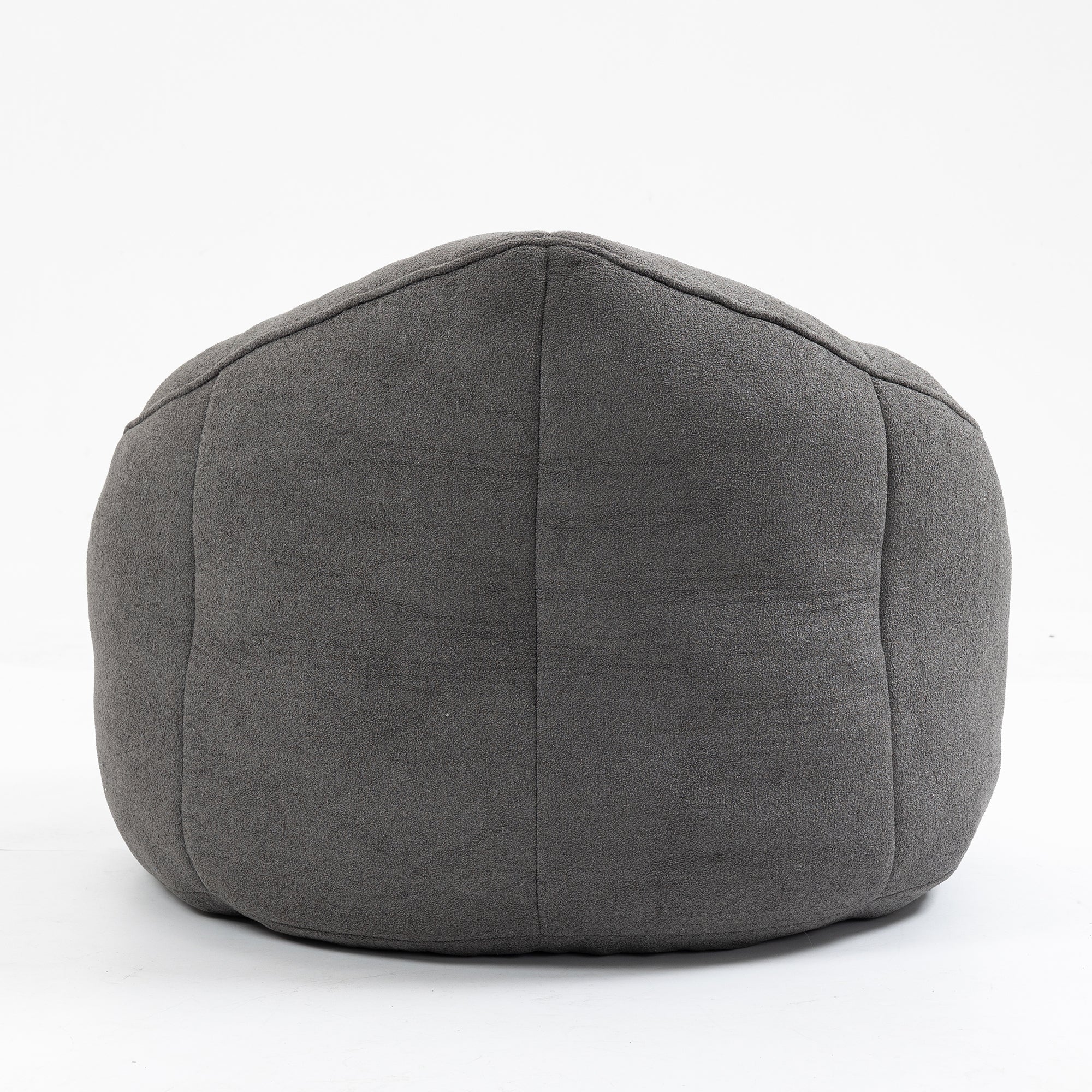 Bean Bag Sofa Chair with High-Pressure Foam and Footrest