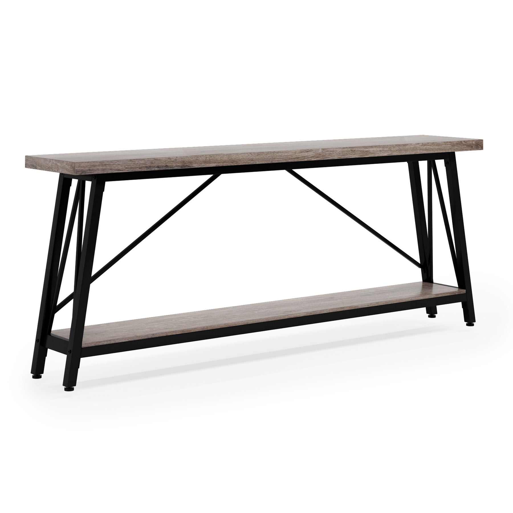 Millstone Industrial Sofa Table
