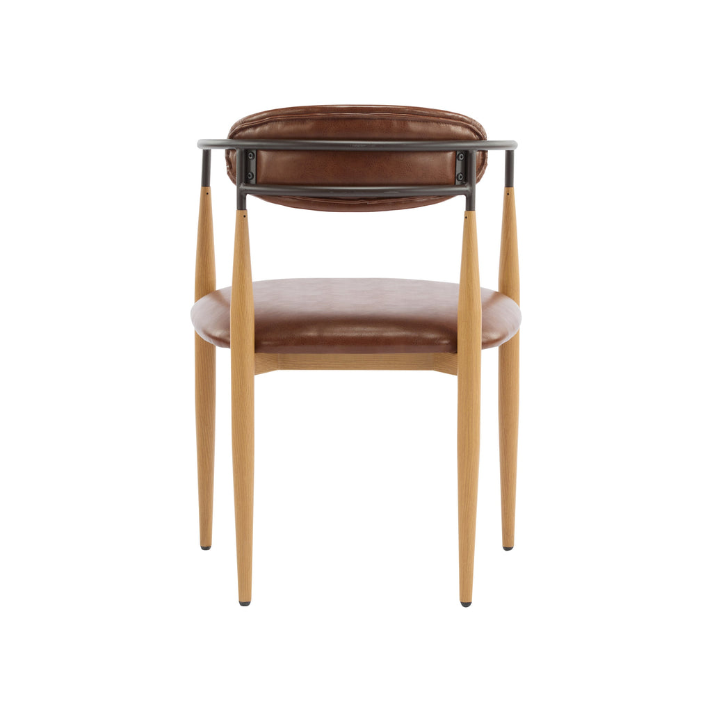 Fielding Mid-Century Modern Dining Chair, Set of 2