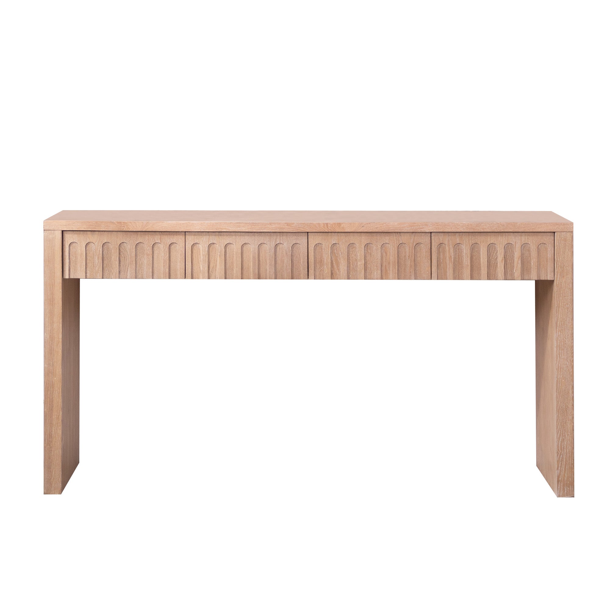 Modern Console Table with 4 Drawers