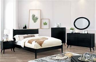 Ensemble de chambre à coucher complet 4 pièces Lennart