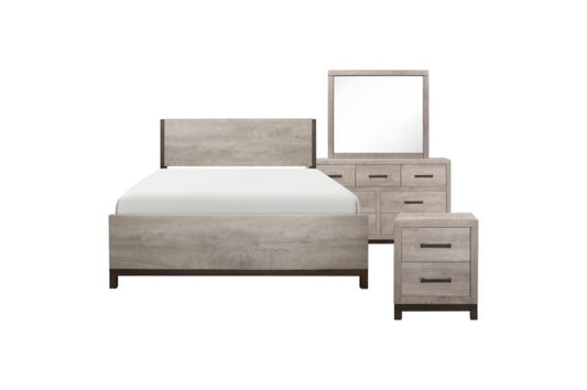 Ensemble de chambre à coucher complet Zephyr 4 pièces
