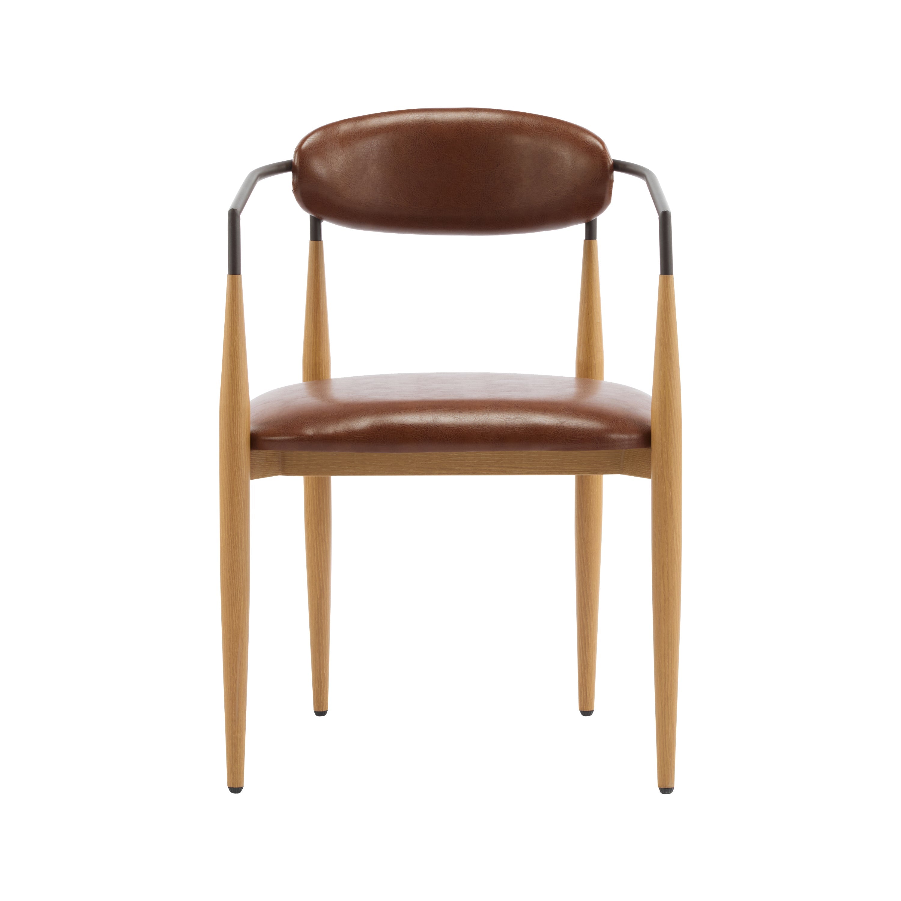 Fielding Mid-Century Modern Dining Chair, Set of 2