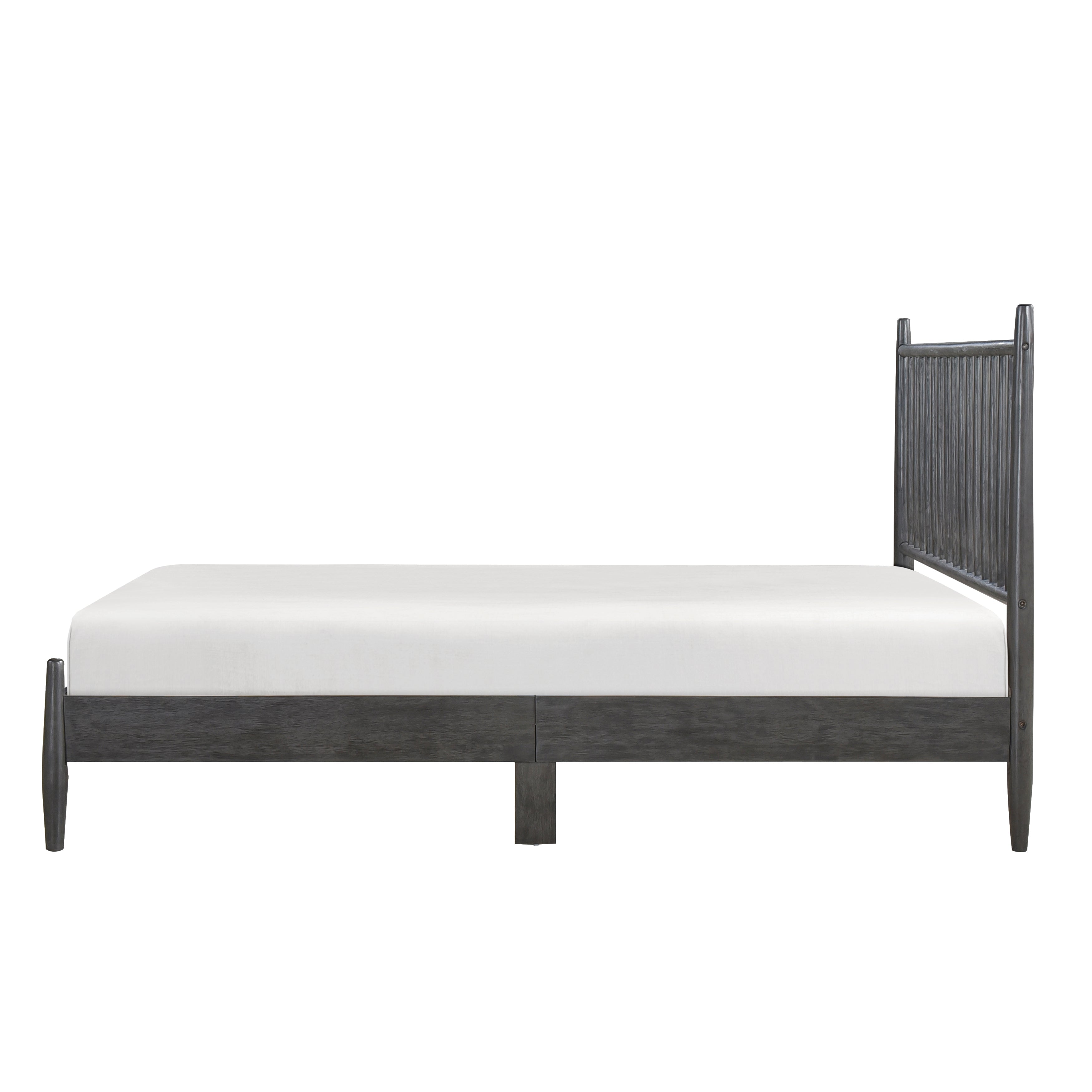 Mid-Century Modern Platform Bed
