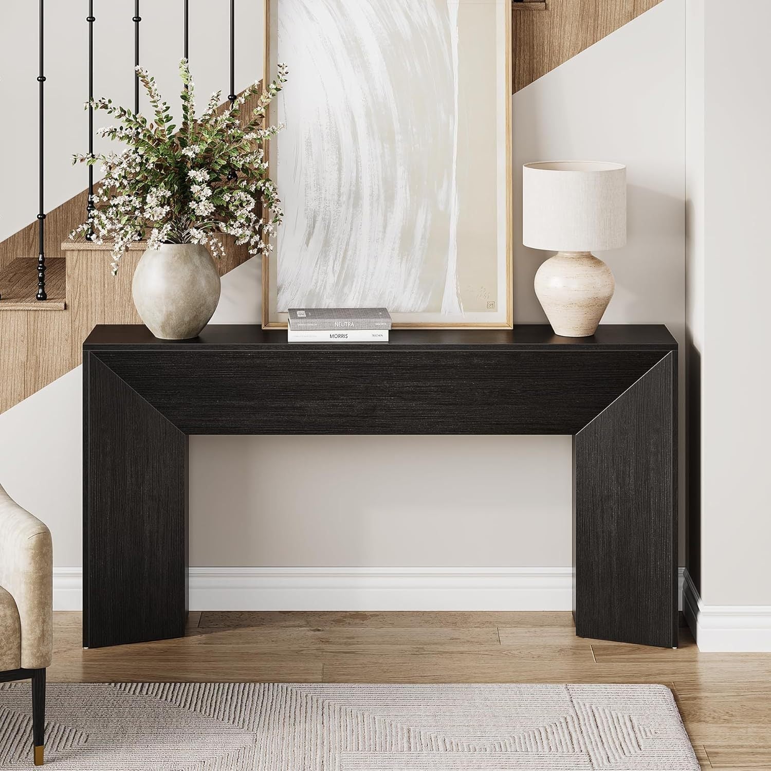 Alderwood Modern Farmhouse  Entryway Console Table