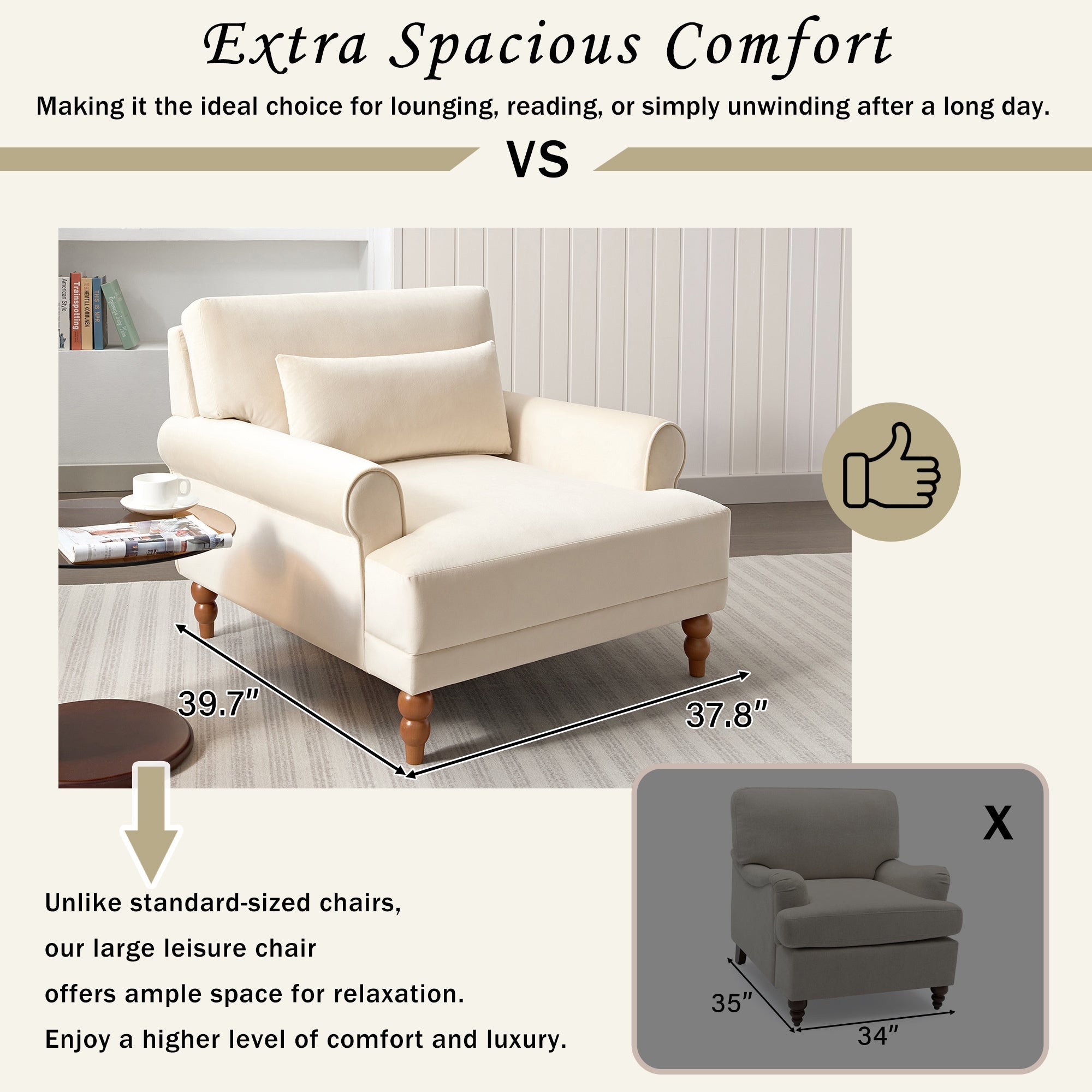 Mirod Elegant Accent Chais