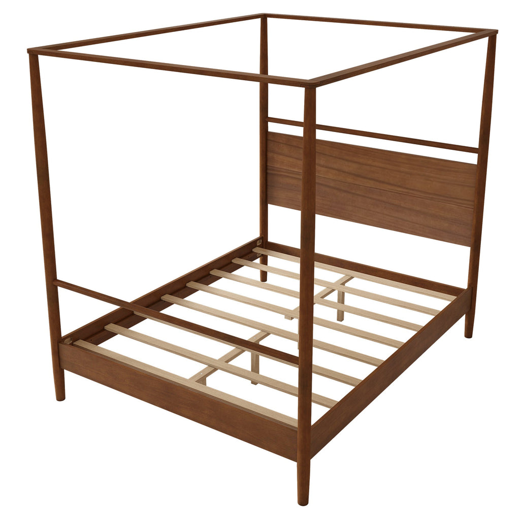 Solid Wood Canopy Bed