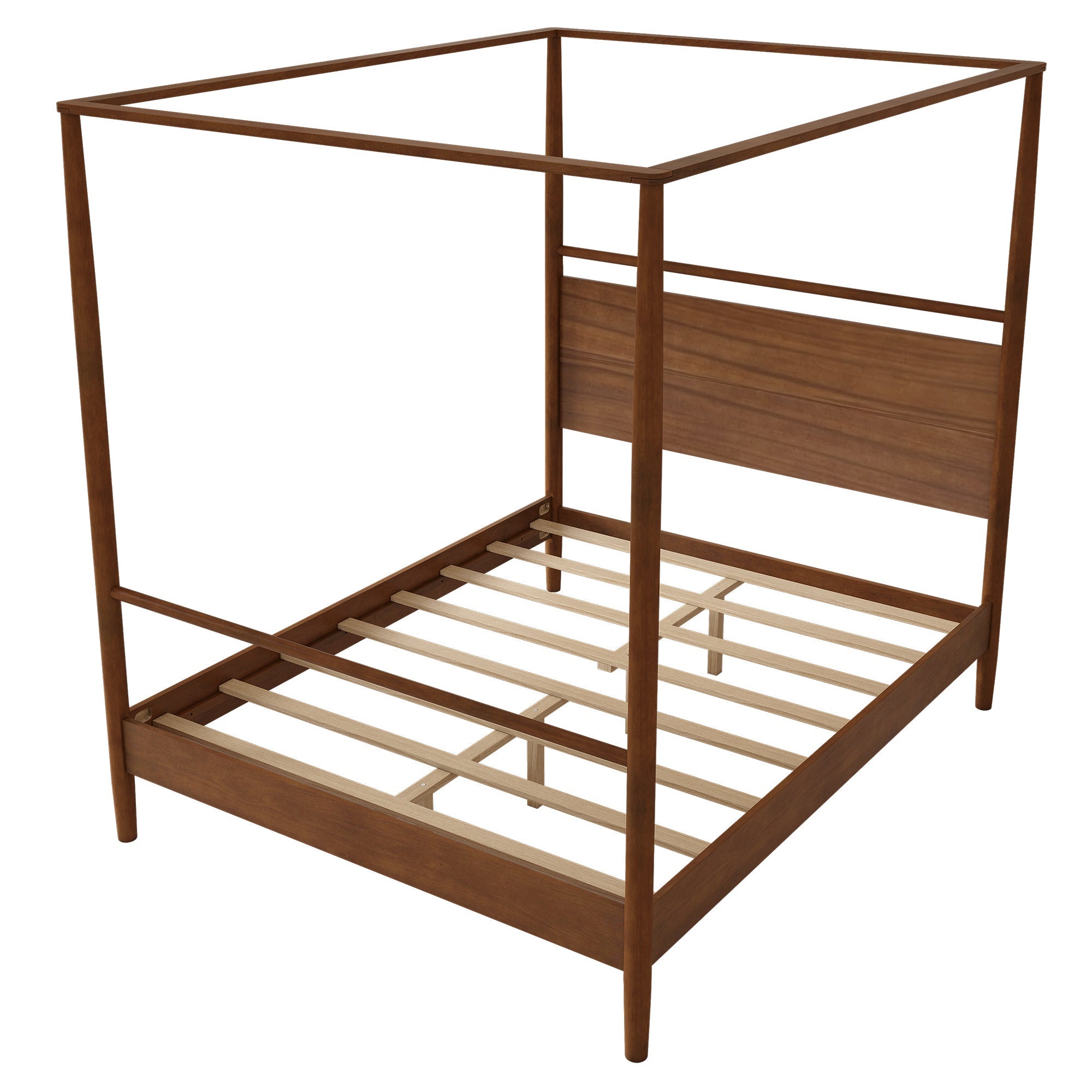 Solid Wood Canopy Bed