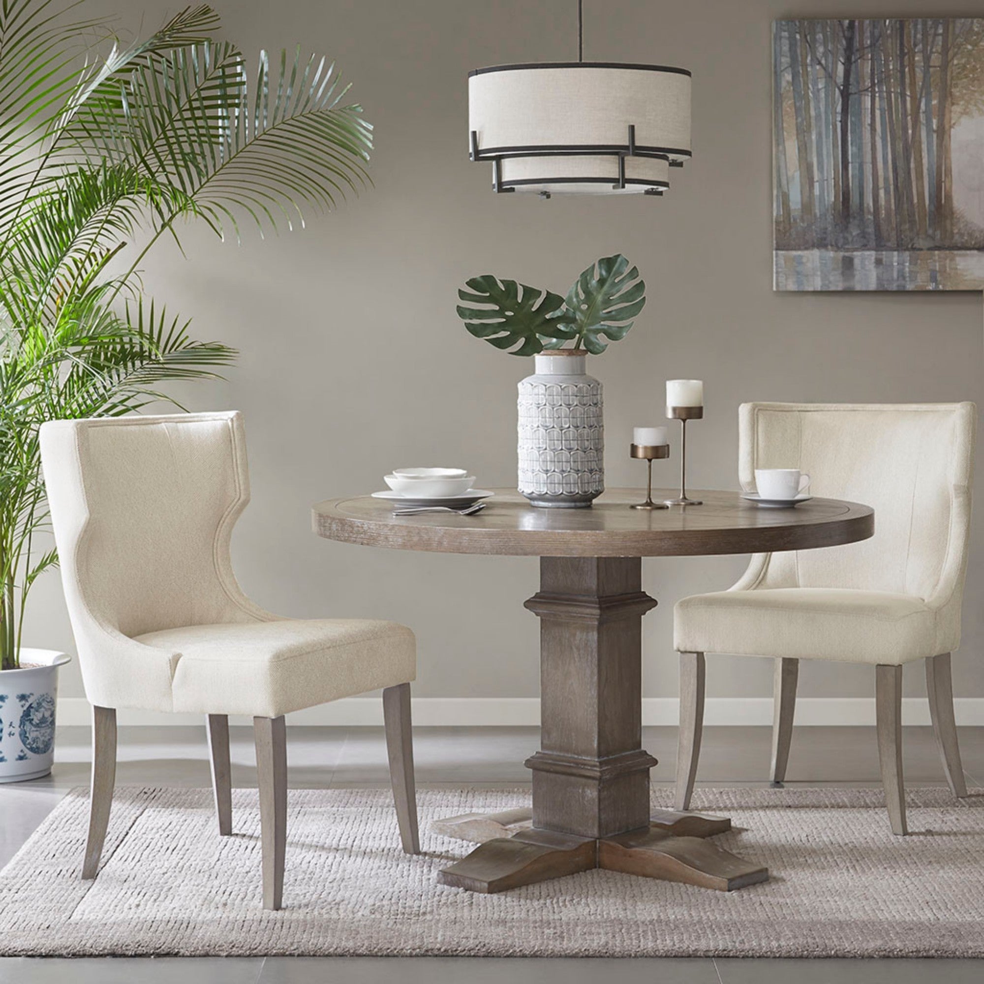 Whitmore Upholstered Wingback Dining Chair