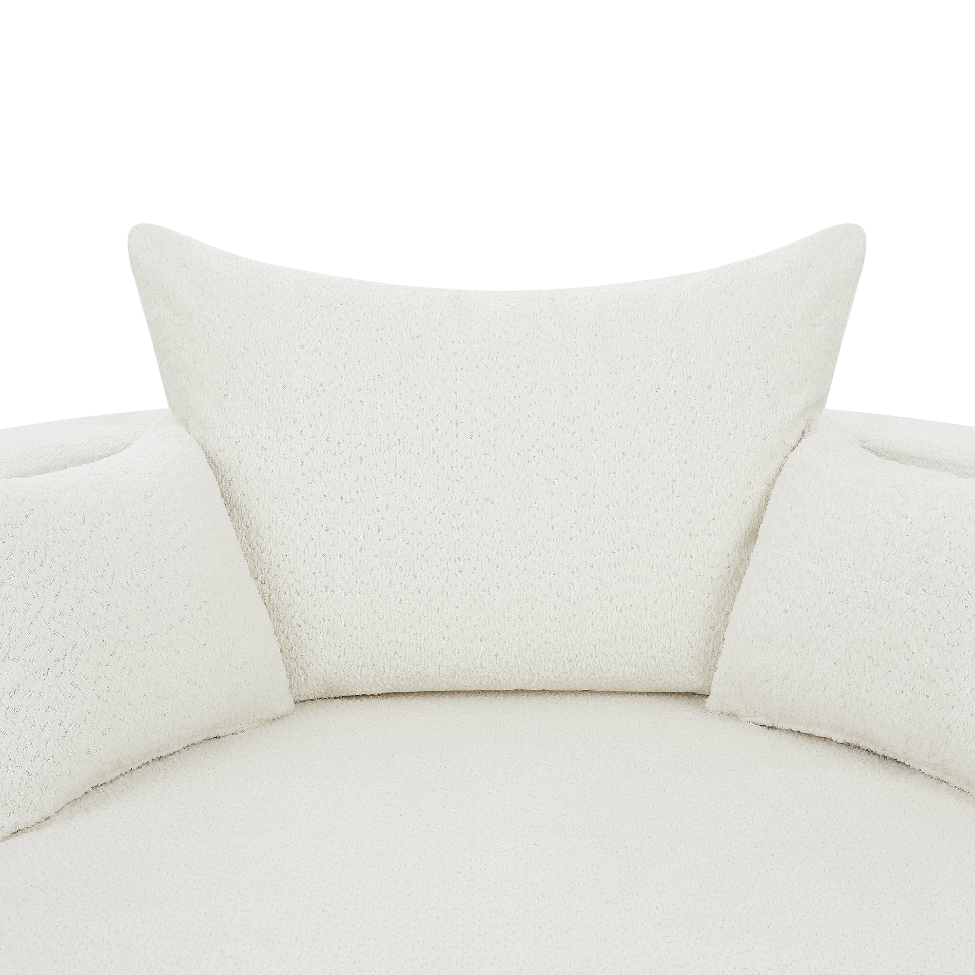 Crossley Oversized Swivel Barrel Accent Chair