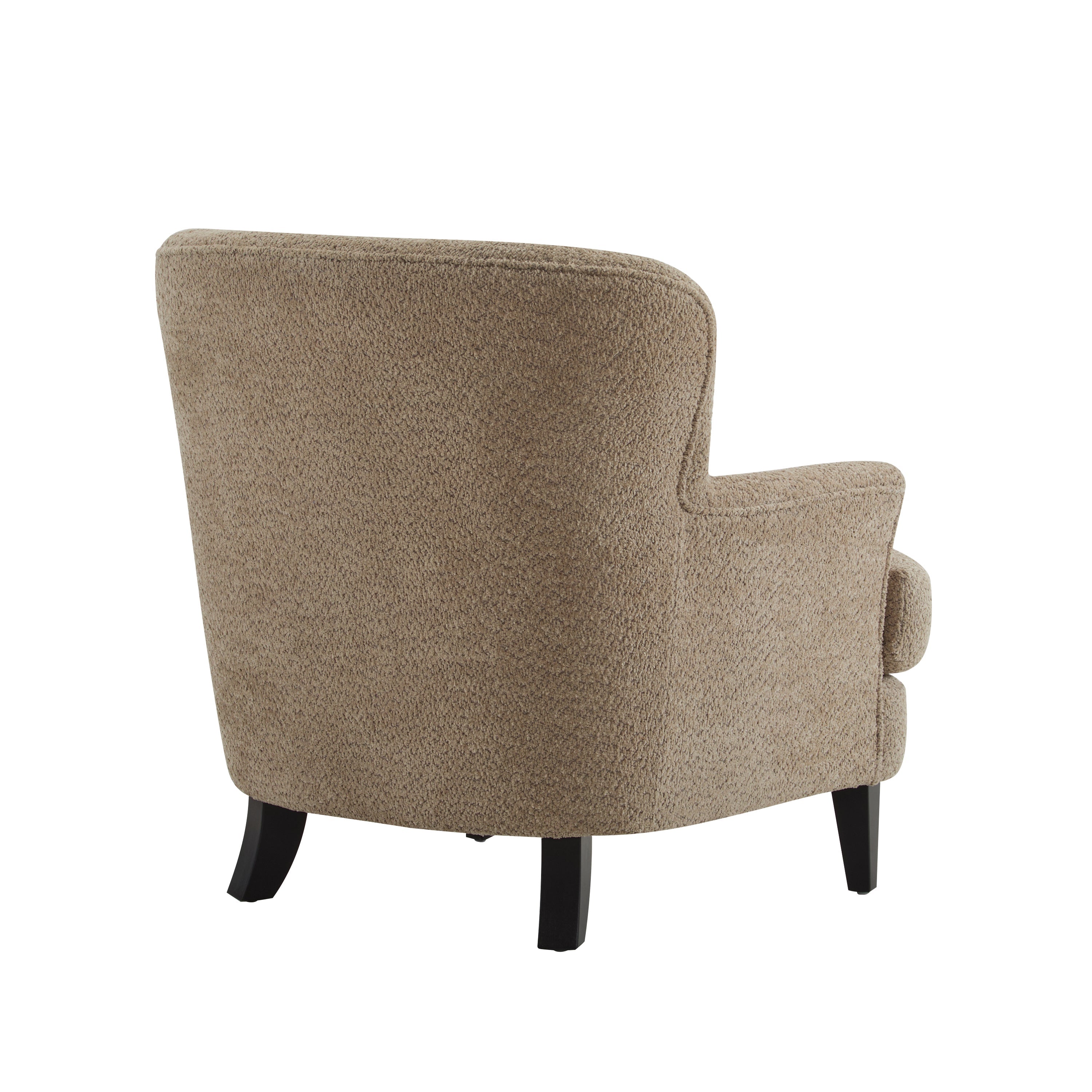 Gerald Boucle Upholstered Club Chair and Ottoman Set