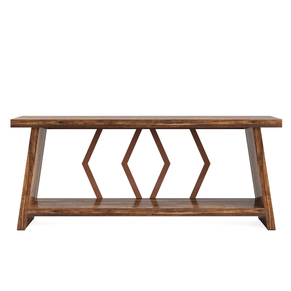 Fenwick Farmhouse 2-Tier Console Table
