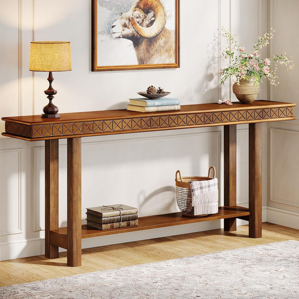 Mapledown 2-Tier Entryway Accent Table with Storage