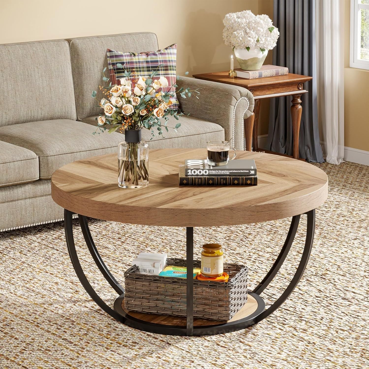 Pendleton Round Coffee Table