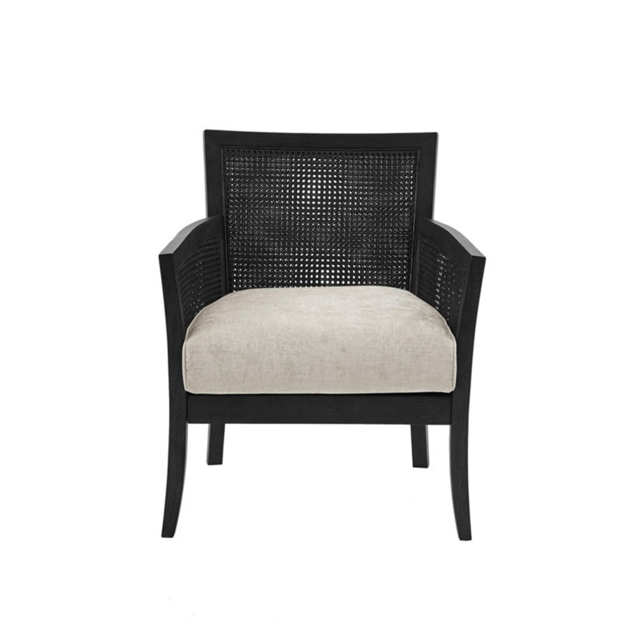 Diedra Cane Accent Arm Chair