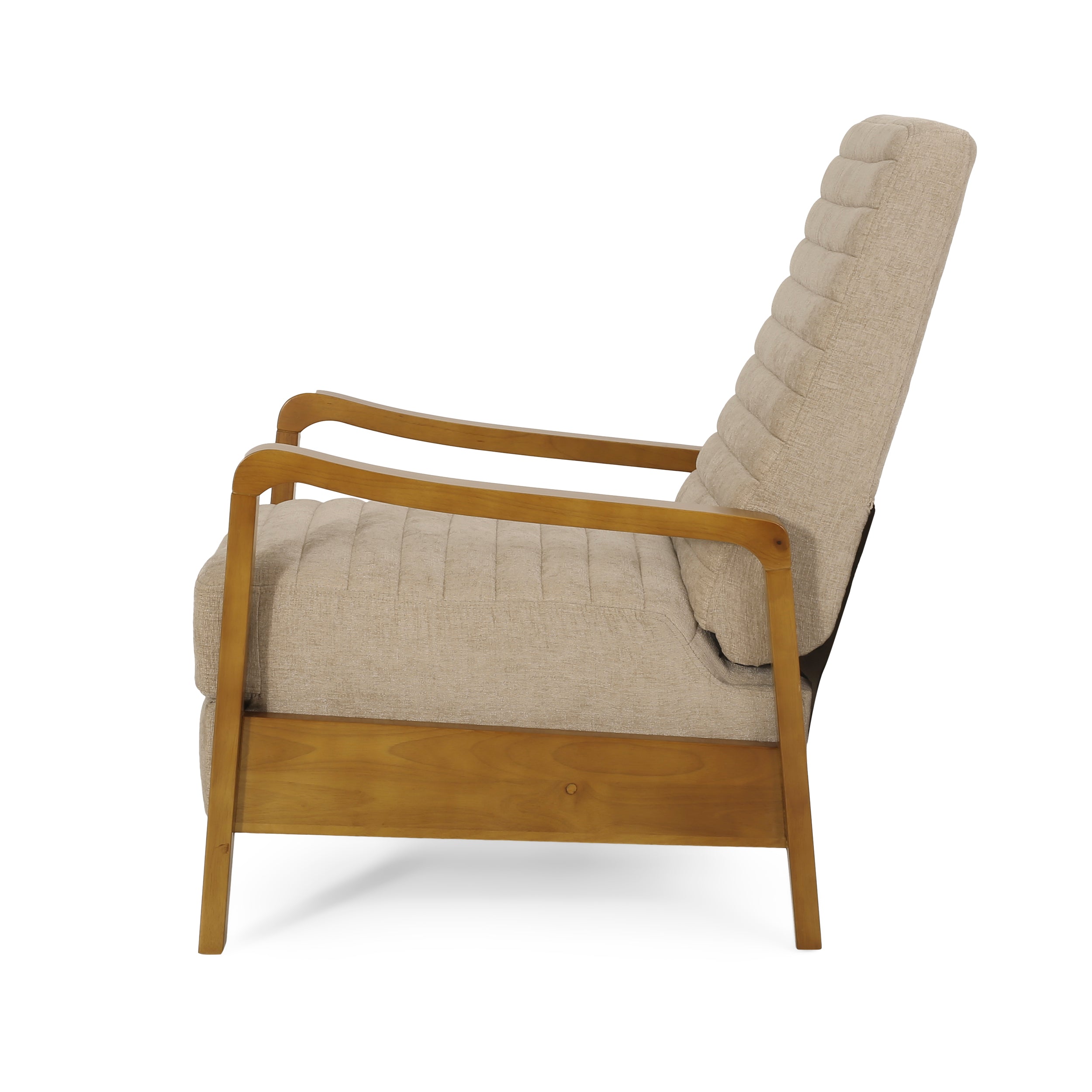 Mid-Century Modern Manual Club Recliner