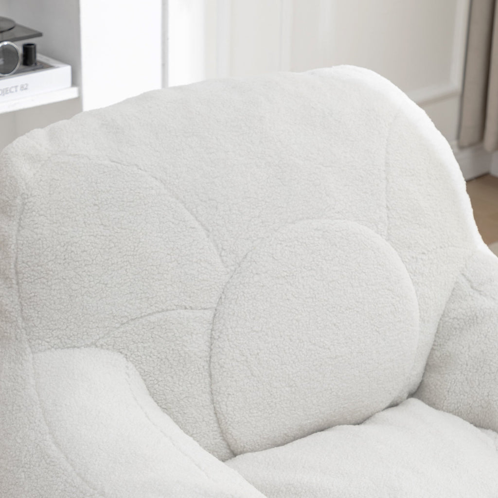 Tufted Memory Foam Bean Bag Chair