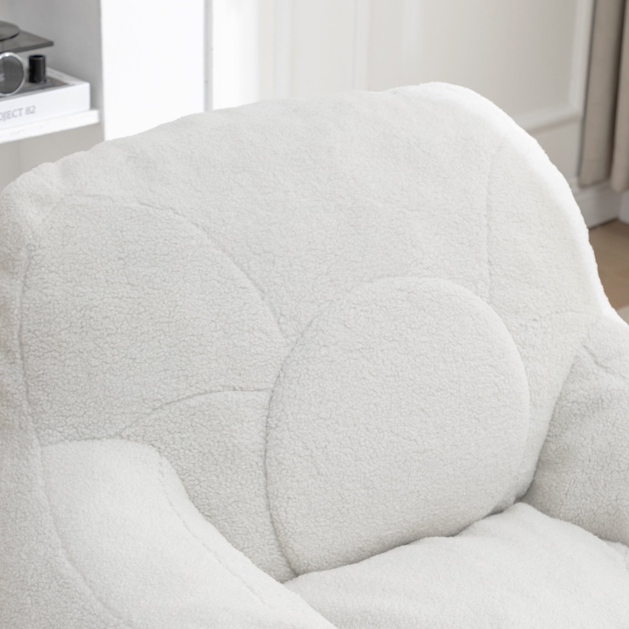 Tufted Memory Foam Bean Bag Chair