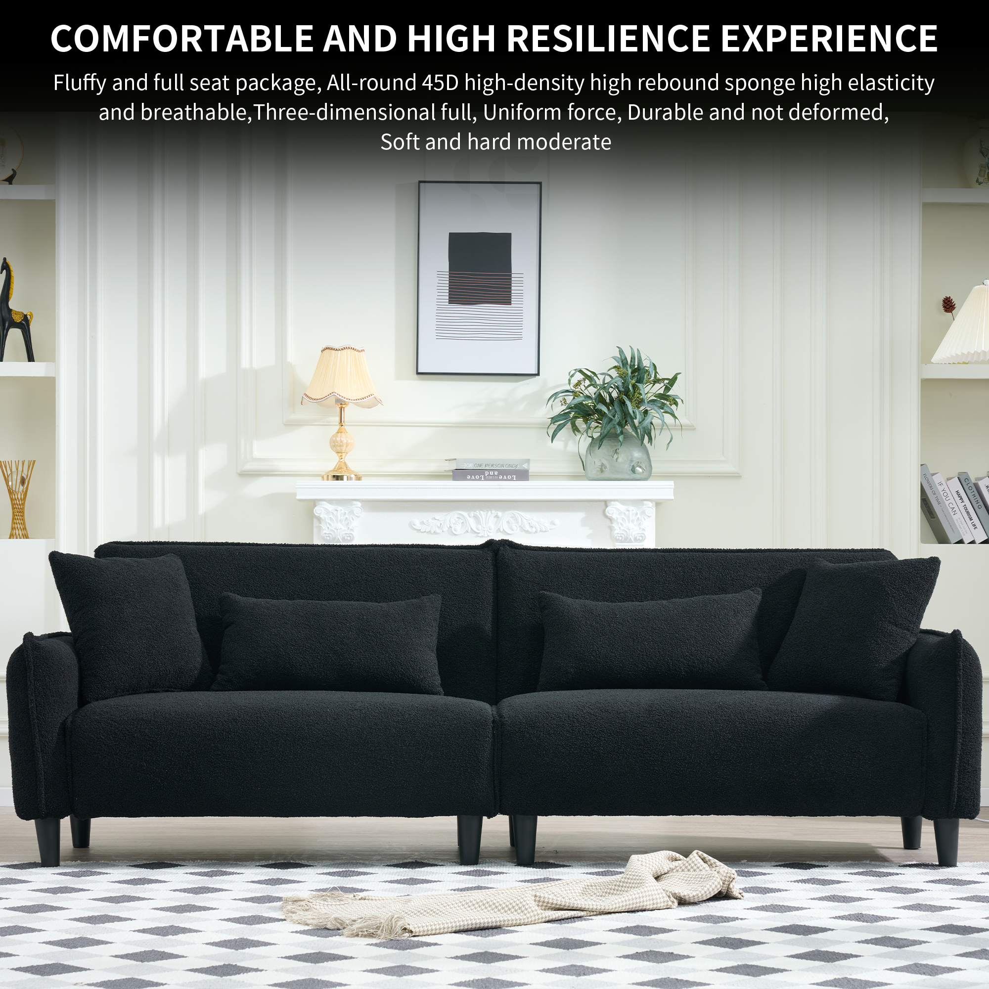 Teddy Velvet Sofa