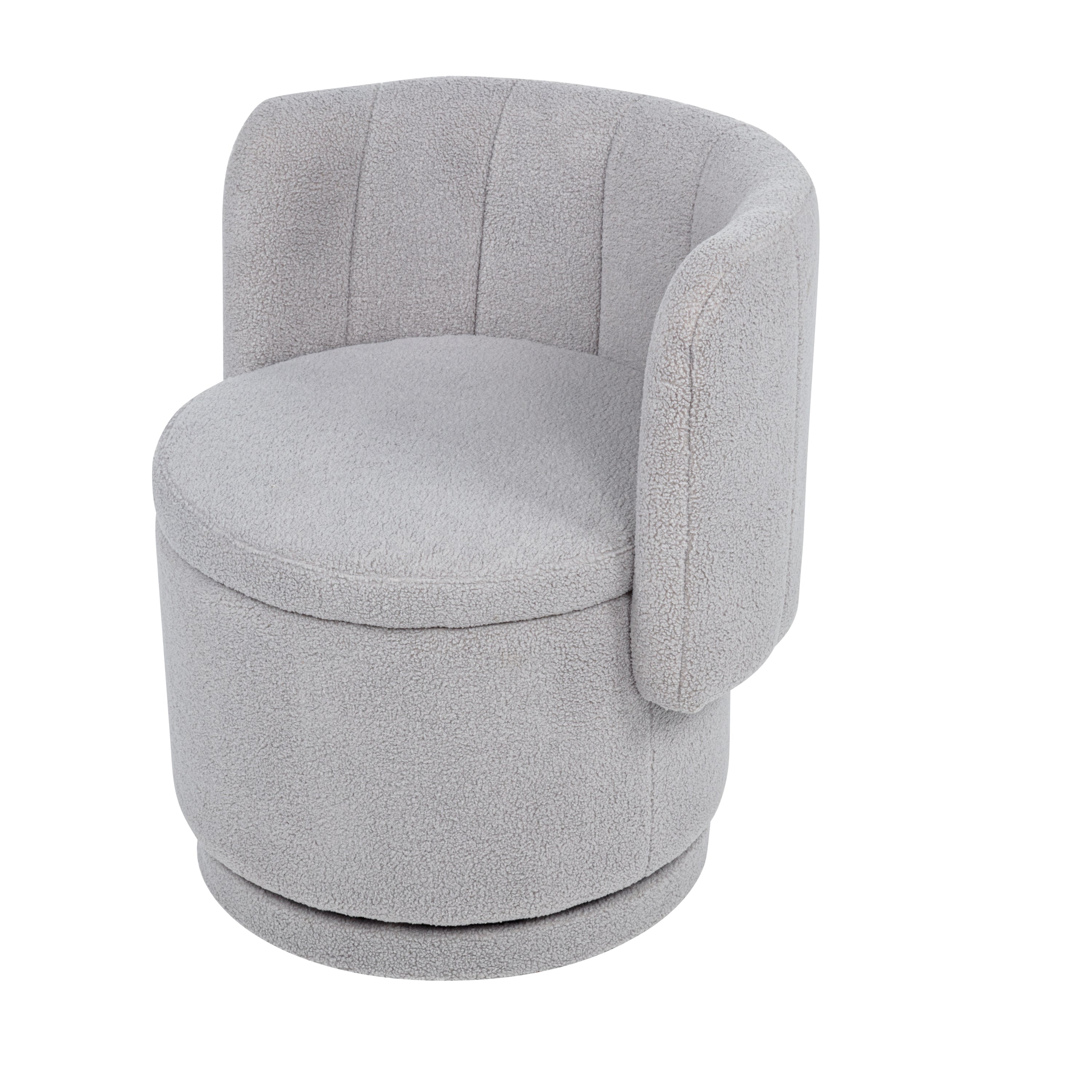360 Degree Swivel Back Sofa Chair With Storage Space