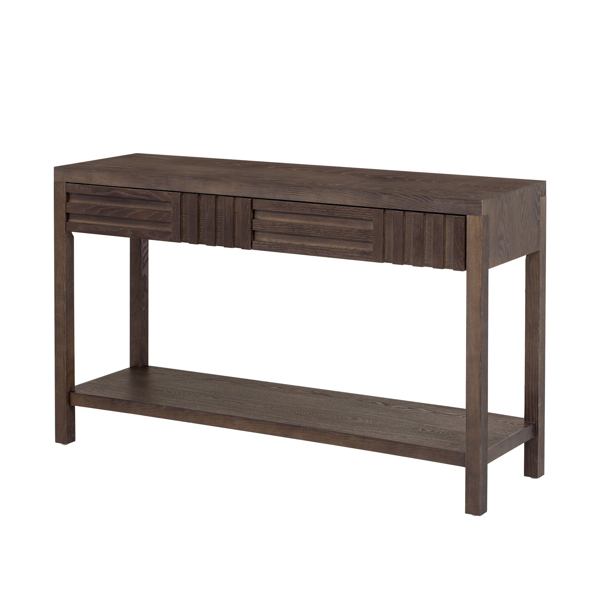 Geometric Drawer Entryway Console Table