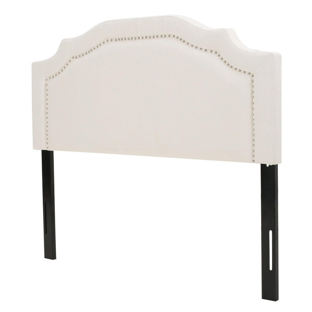 Nailhead Trim Upholstered Headboard