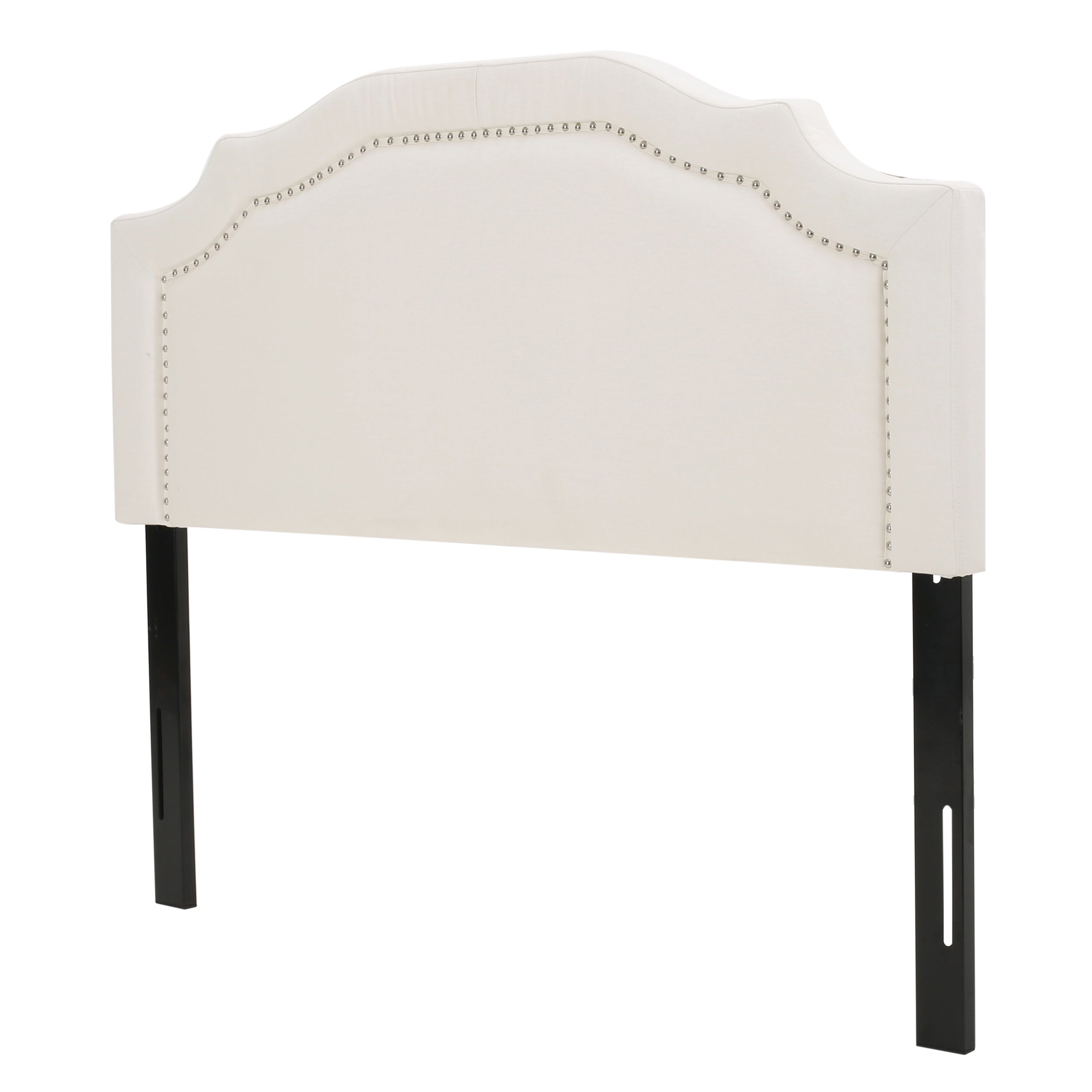 Nailhead Trim Upholstered Headboard