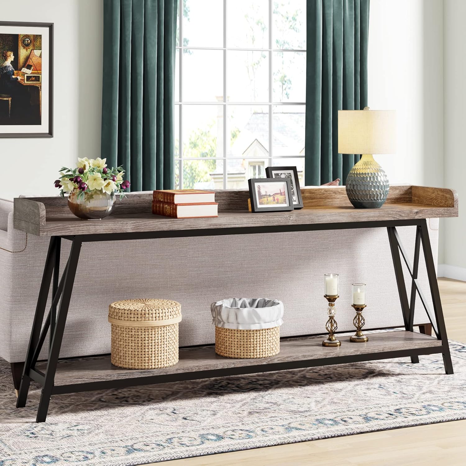 Oakridge Industrial Console Table