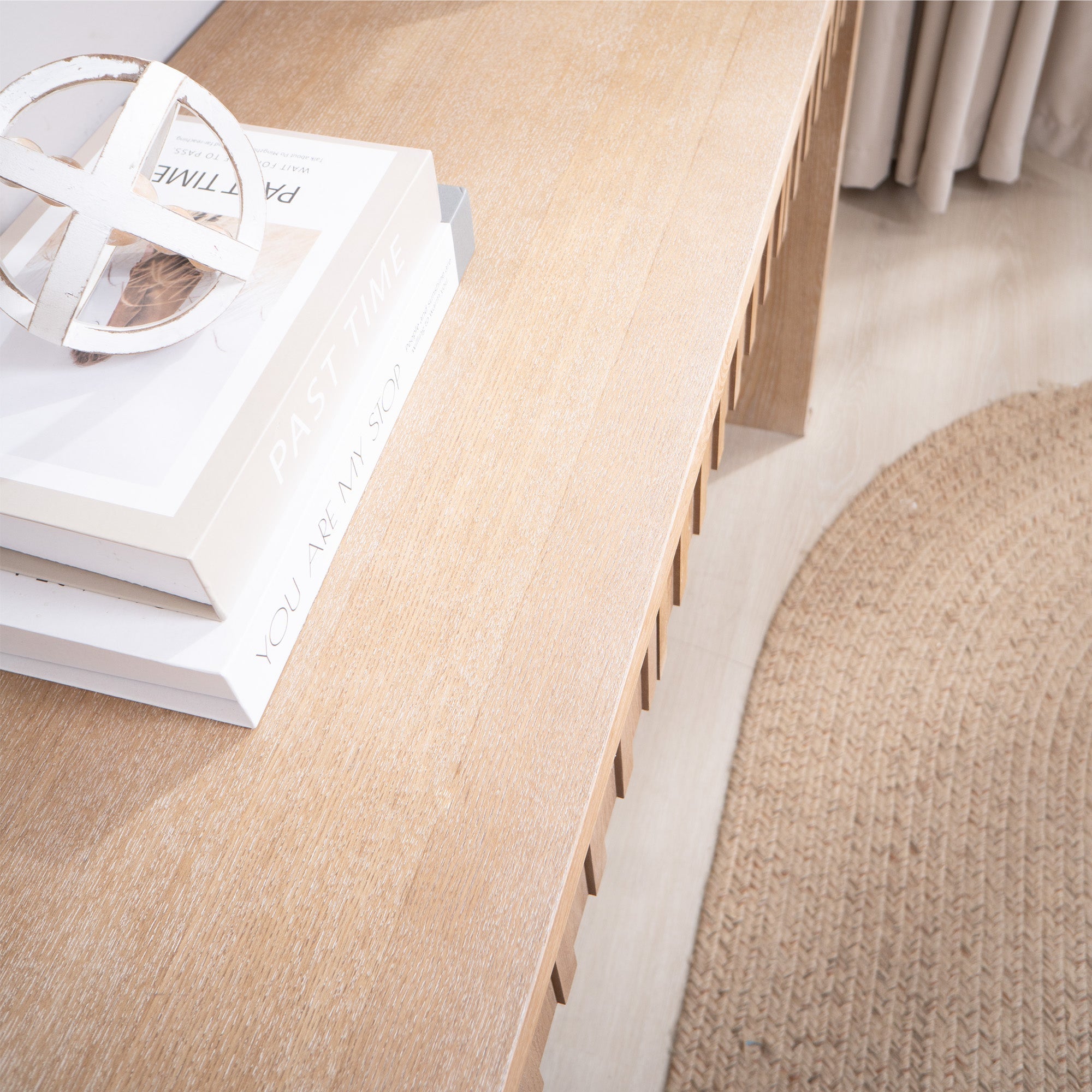 Modern Console Table with 4 Drawers