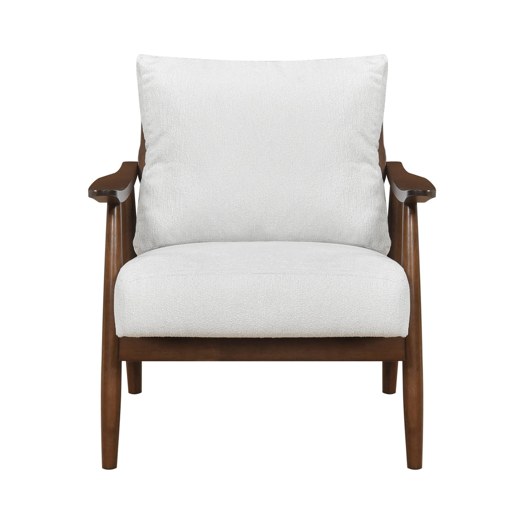 Sagebrooke Solid Wood Modern Accent Chair