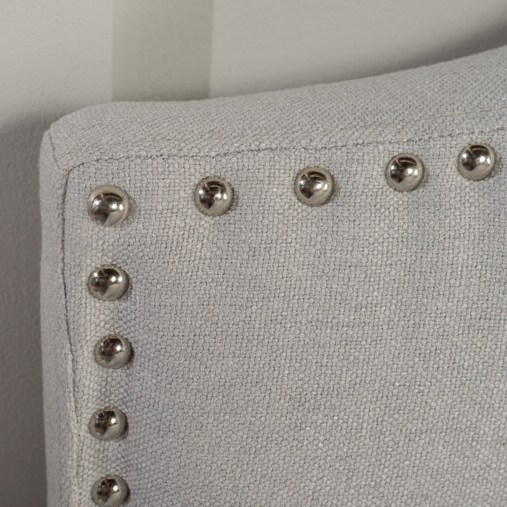 Upholstered Nailhead Trim Headboard