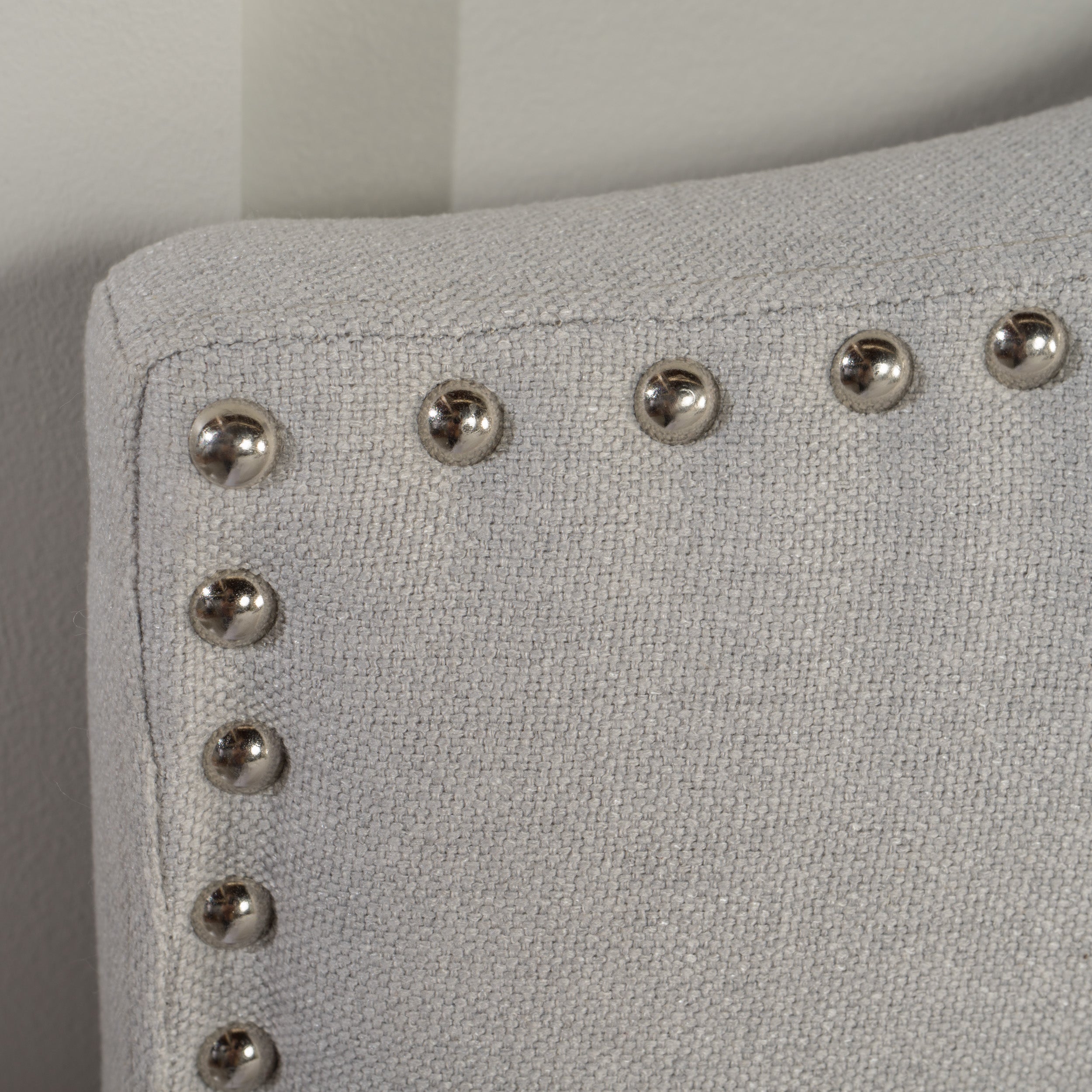 Upholstered Nailhead Trim Headboard