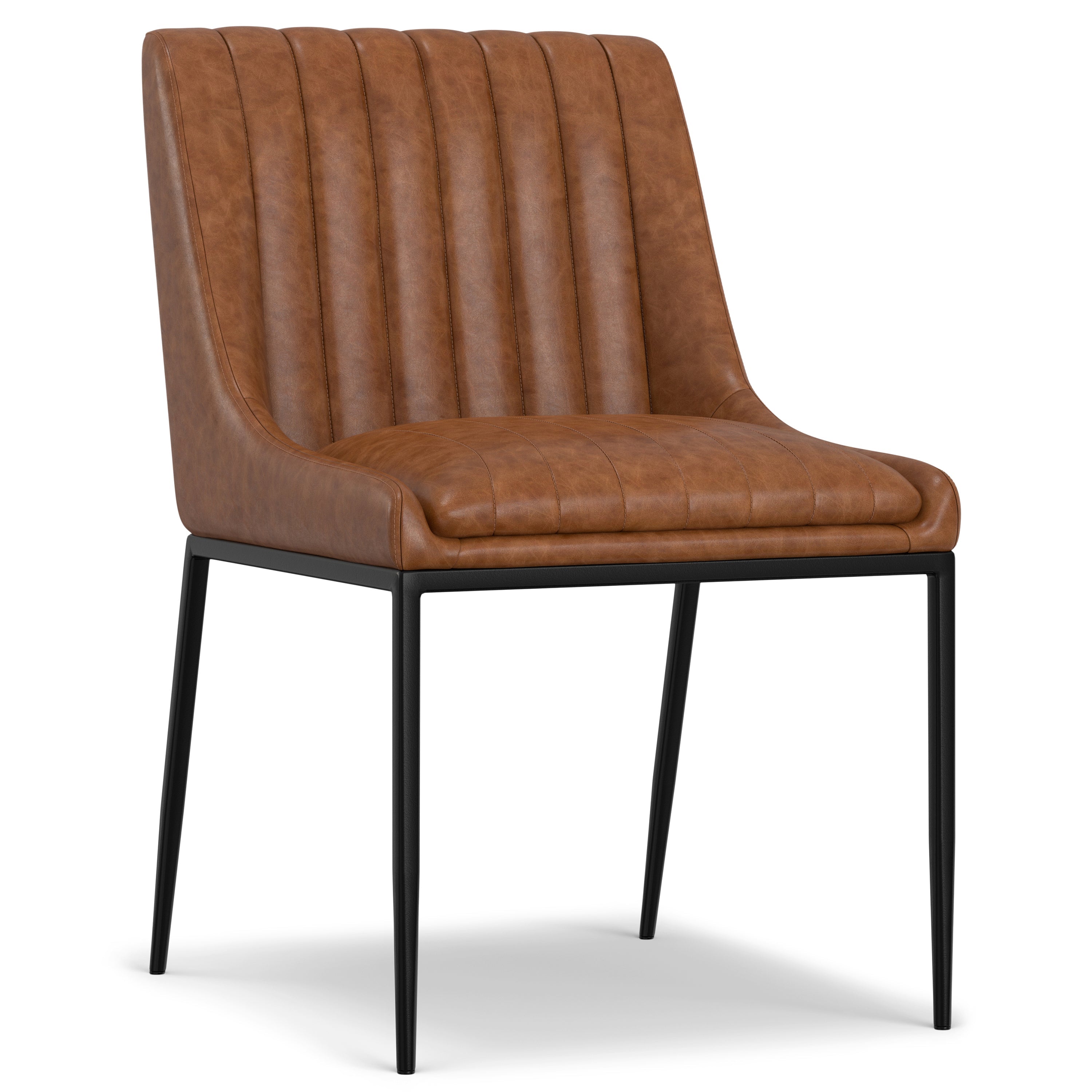 Melody Faux Leather Dining Chair, Set of 2
