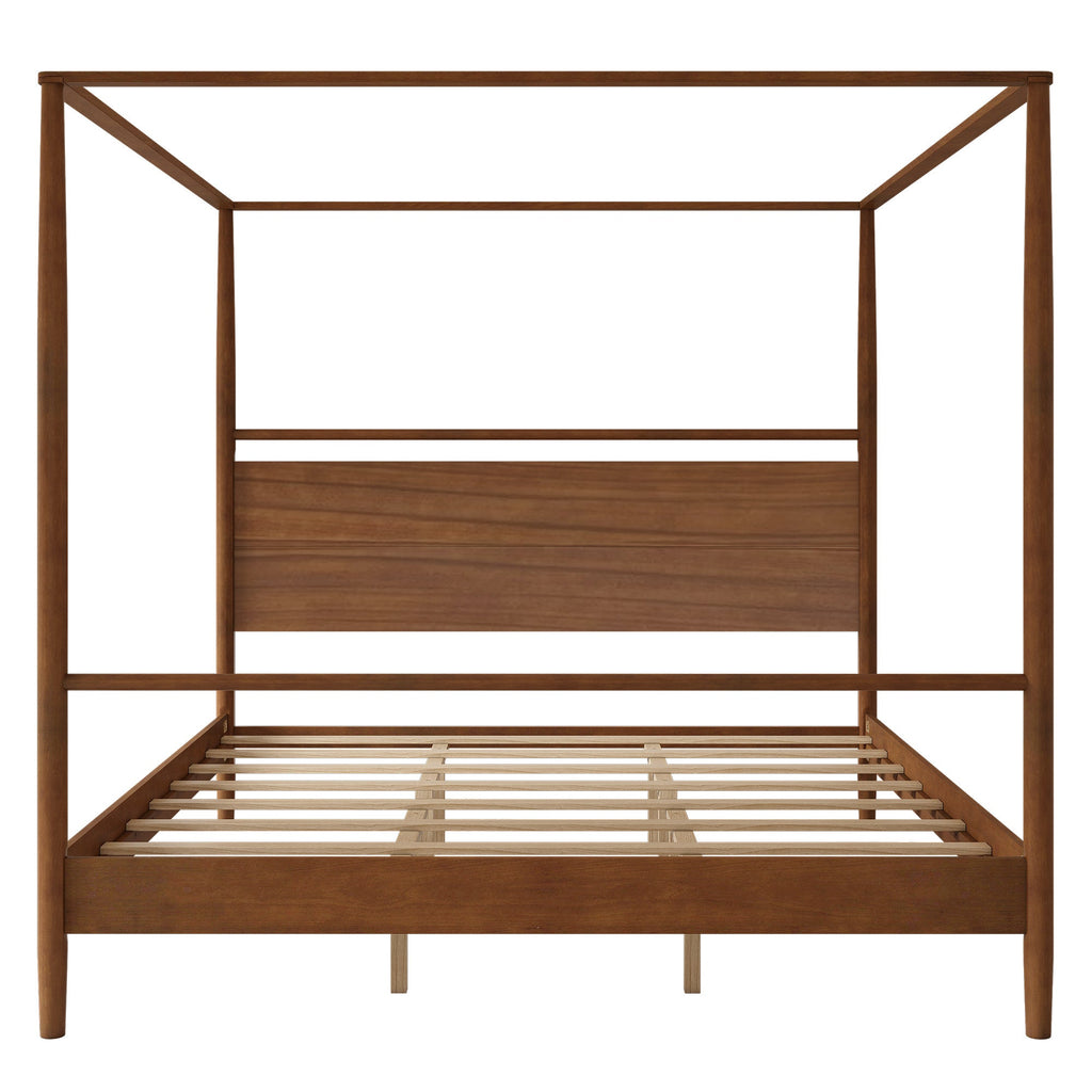 Solid Wood Canopy Bed