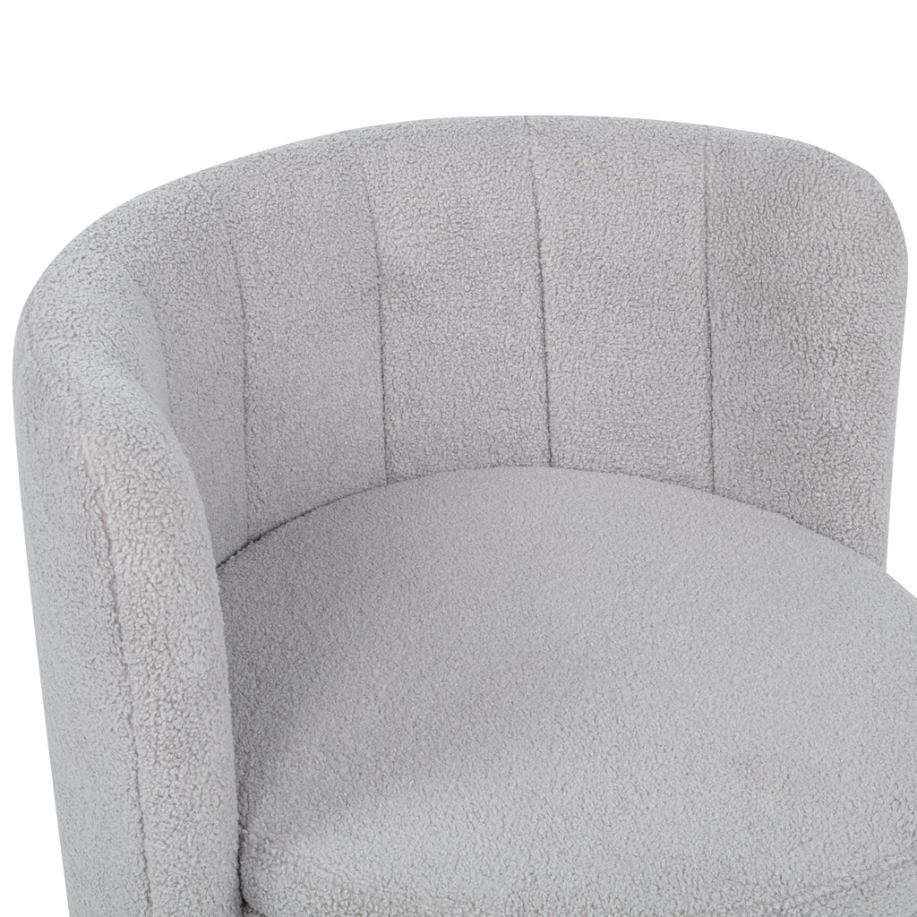 360 Degree Swivel Back Sofa Chair With Storage Space