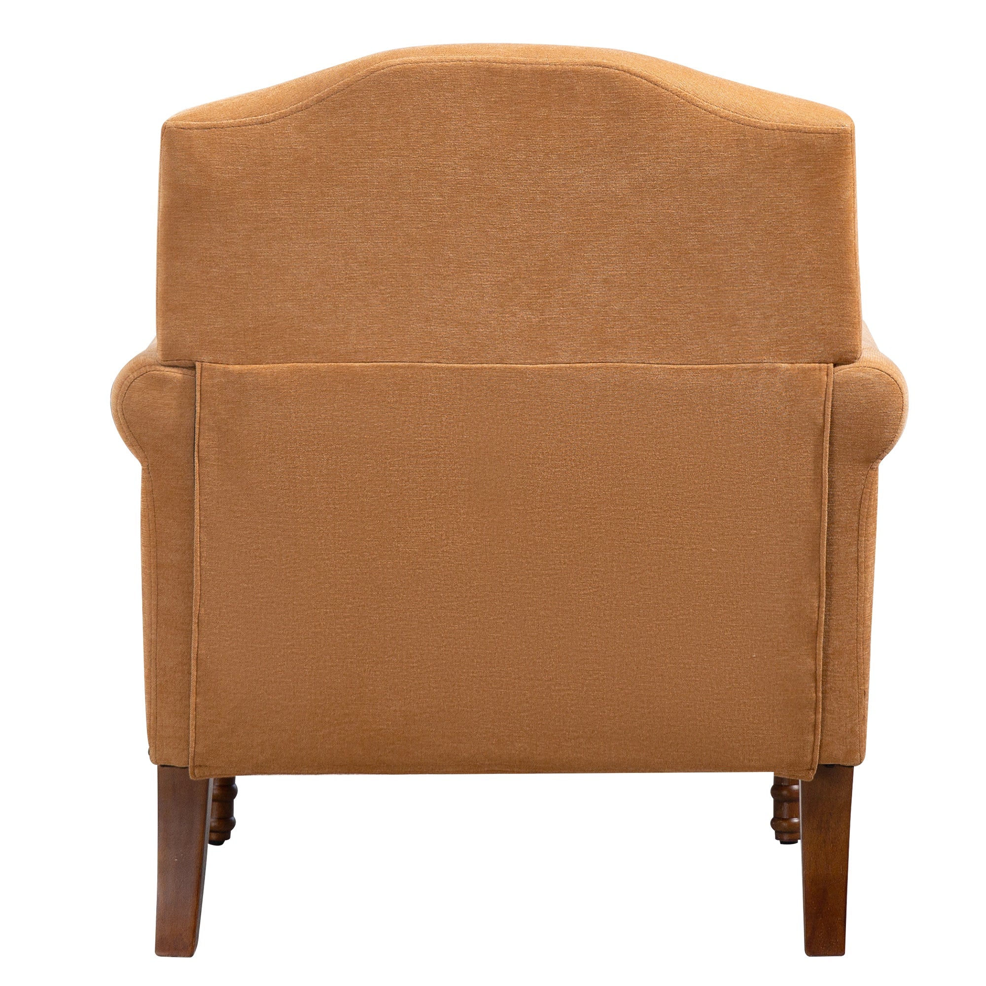 Nailhead Trim Rolled Arm Upholstered Accent Chair