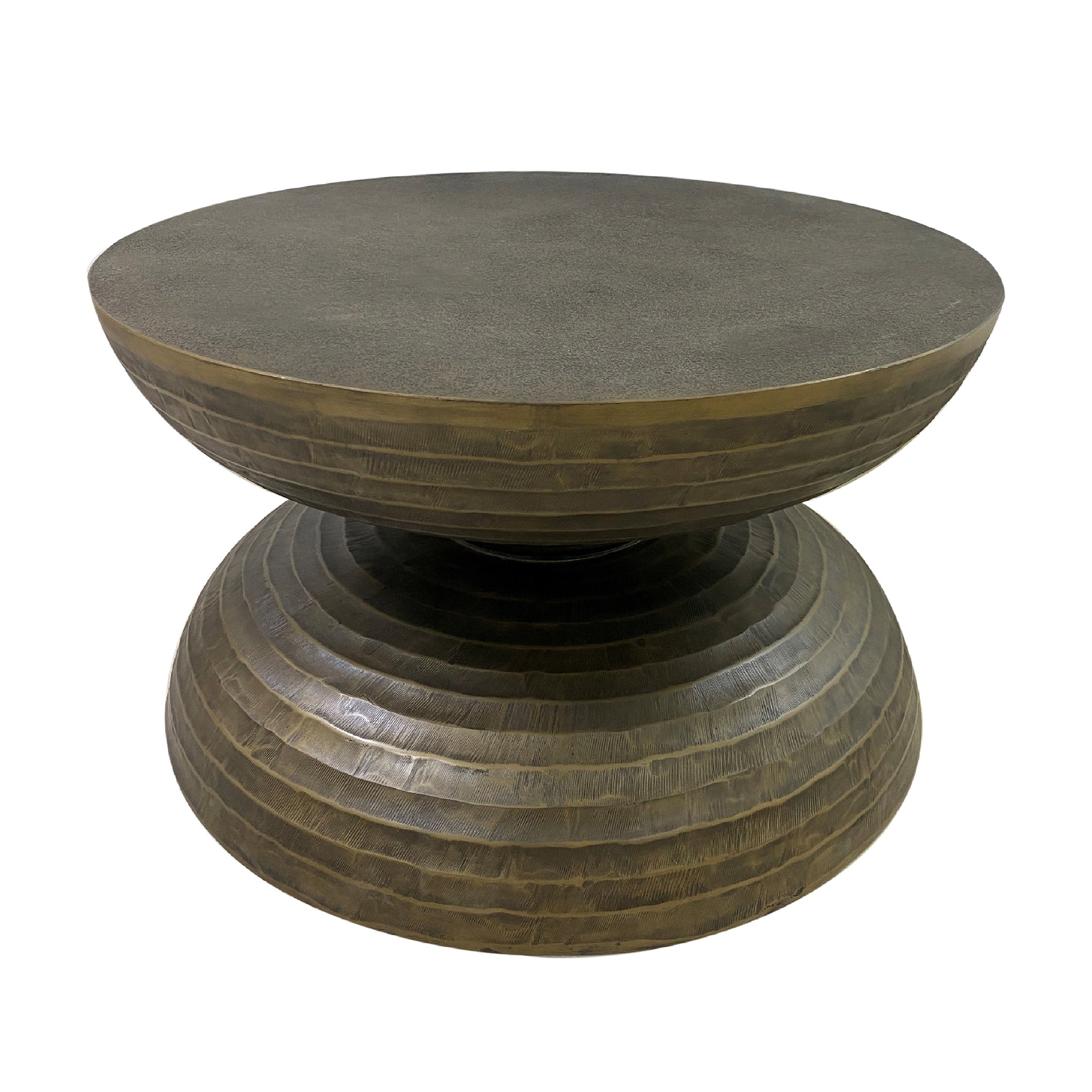 Alto Textured Metal Coffee Table