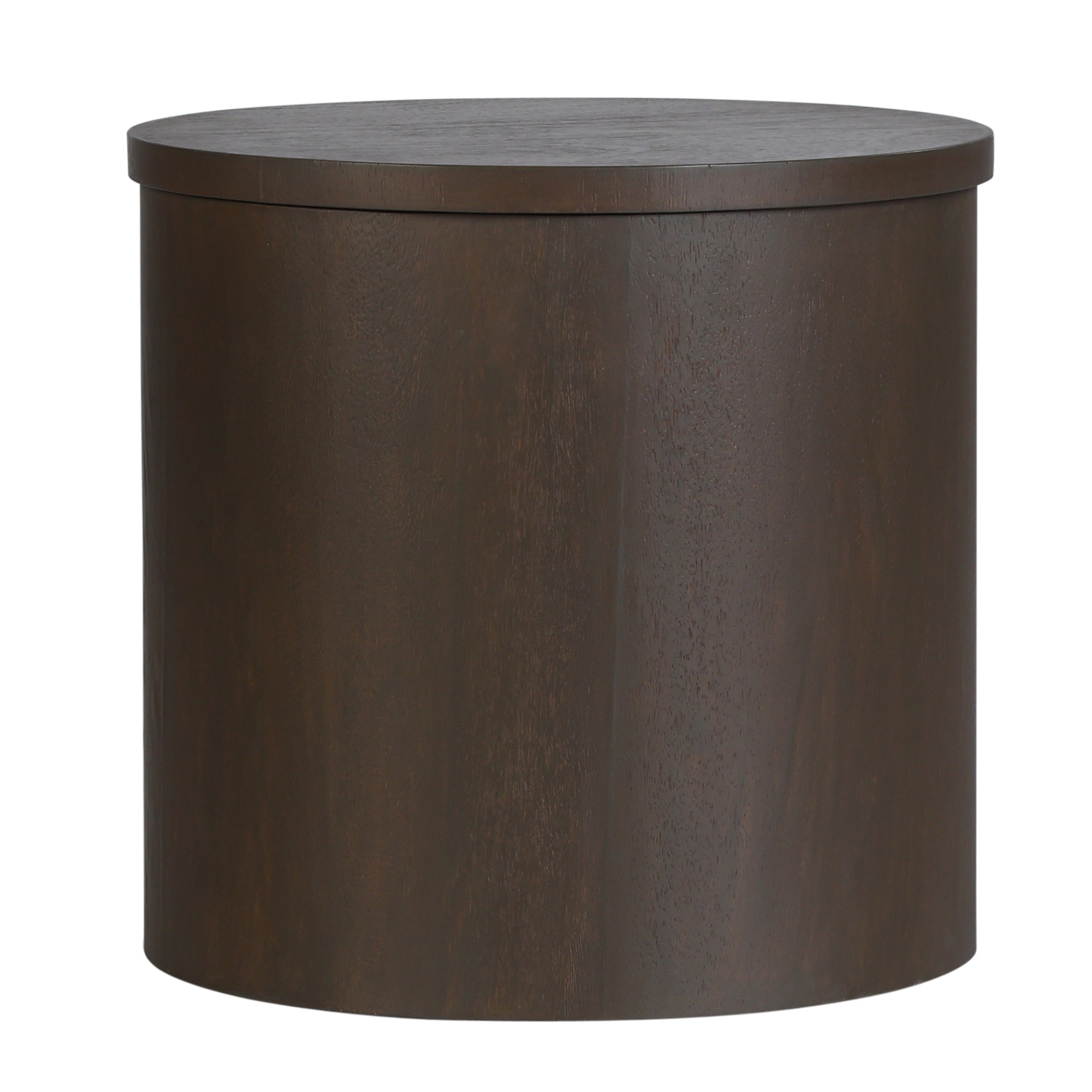 Cyrus Round Storage Coffee Table and Nesting Stool